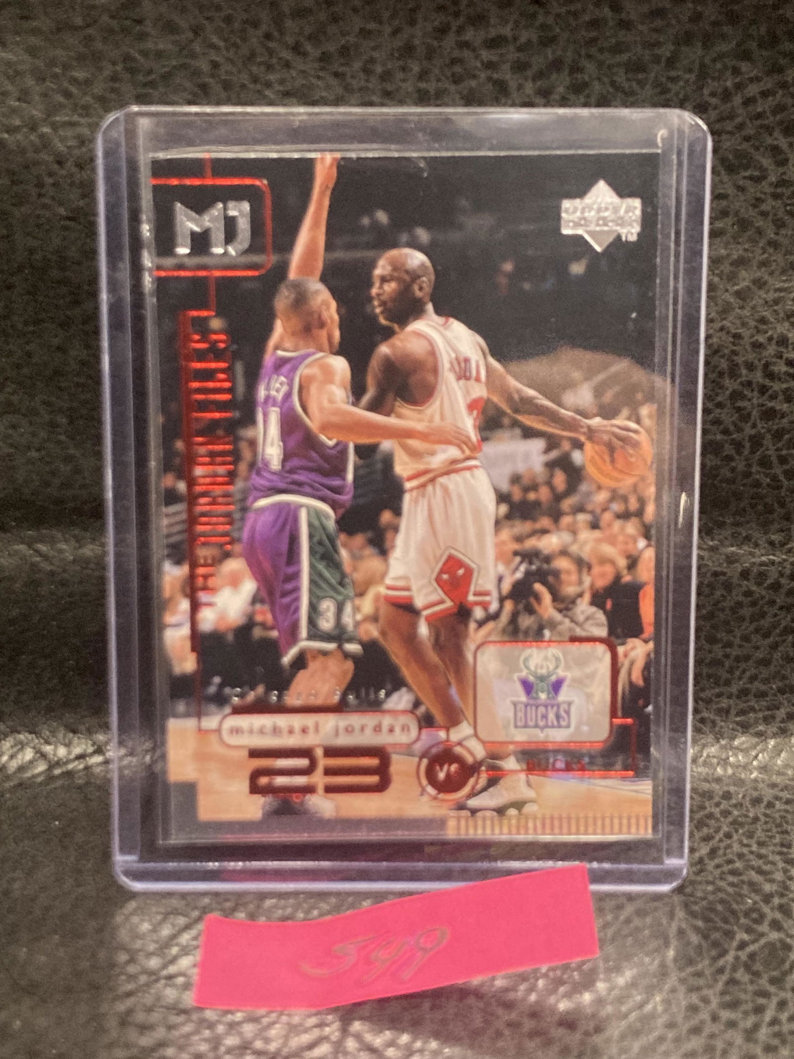 Michael Jordan Upper Deck 1998 The Jordan Files #149 Vs Bucks: Michael Jordan Upper Deck 1998 The Jordan Files #149 Vs Bucks