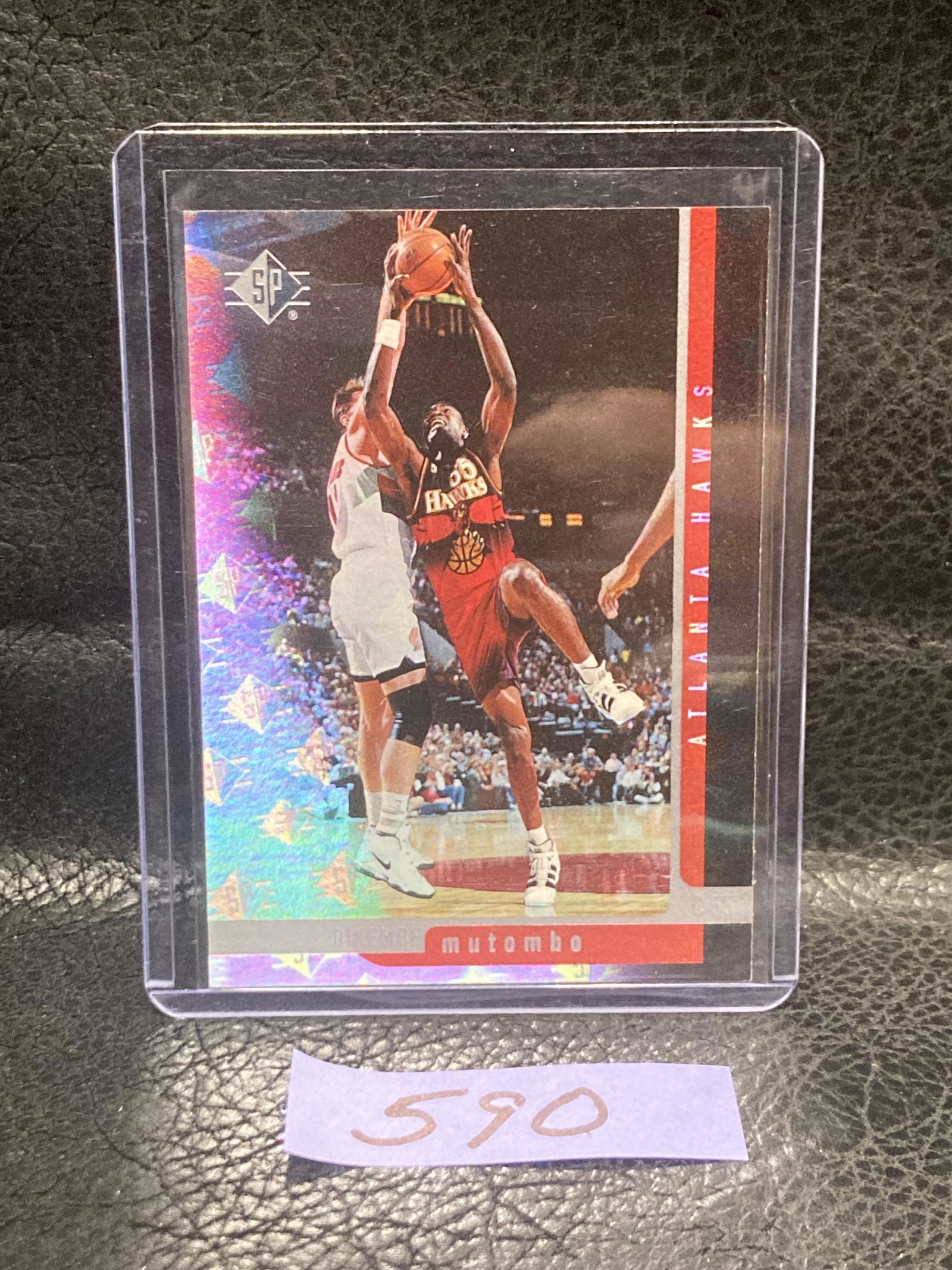 Dikembe Mutombo 1996-97 Sp Upperdeck Basketball  Atlanta Hawks #3 (1 of 2)