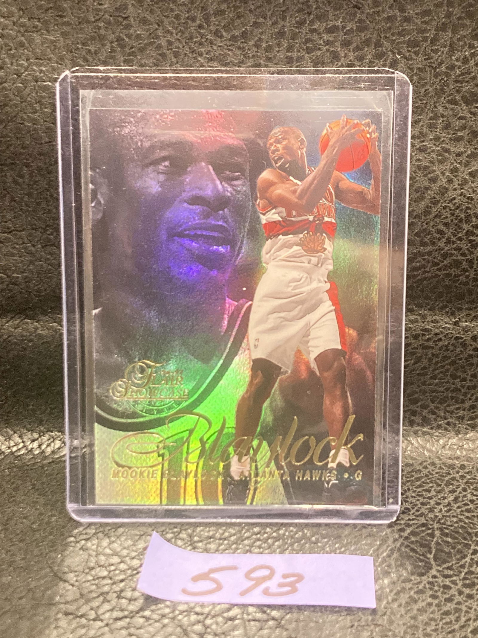 Mookie Blaylock 1996-97 Flair Showcase Row 2 Atlanta Hawks Basketball Card #53 (1 of 2)