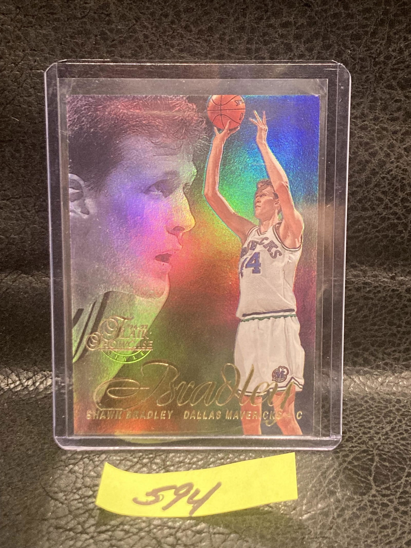 Shawn Bradley 1996-97 Flair Showcase Row 2 Dallas Mavericks #87 (1 of 2)
