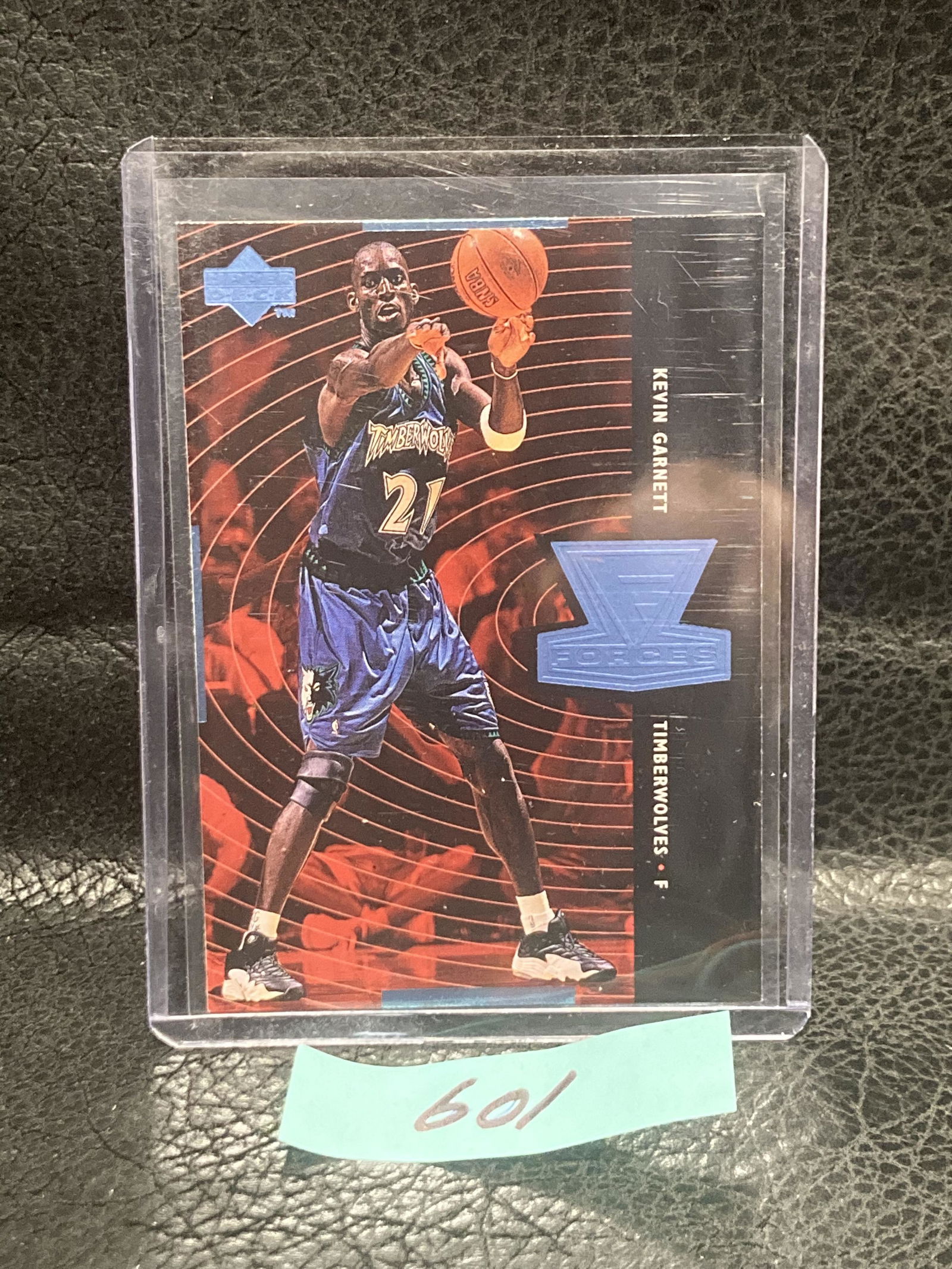Kevin Garnett 1998 Upper Deck Basketball Forces F8 Timber Wolves (1 of 2)