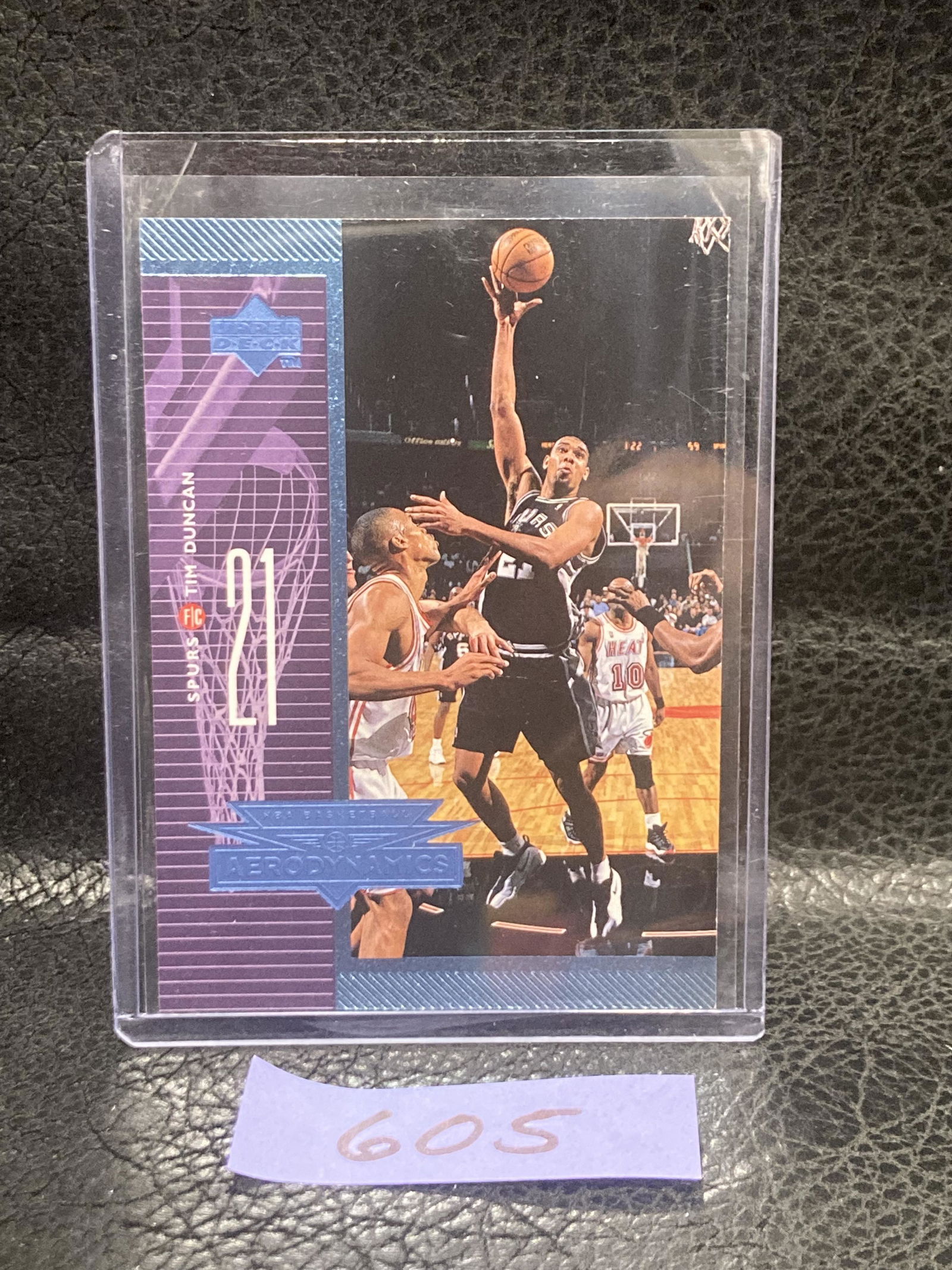 Tim Duncan 1998-99 Upper Deck Aerodynamics #A21 Hof Spurs (1 of 2)