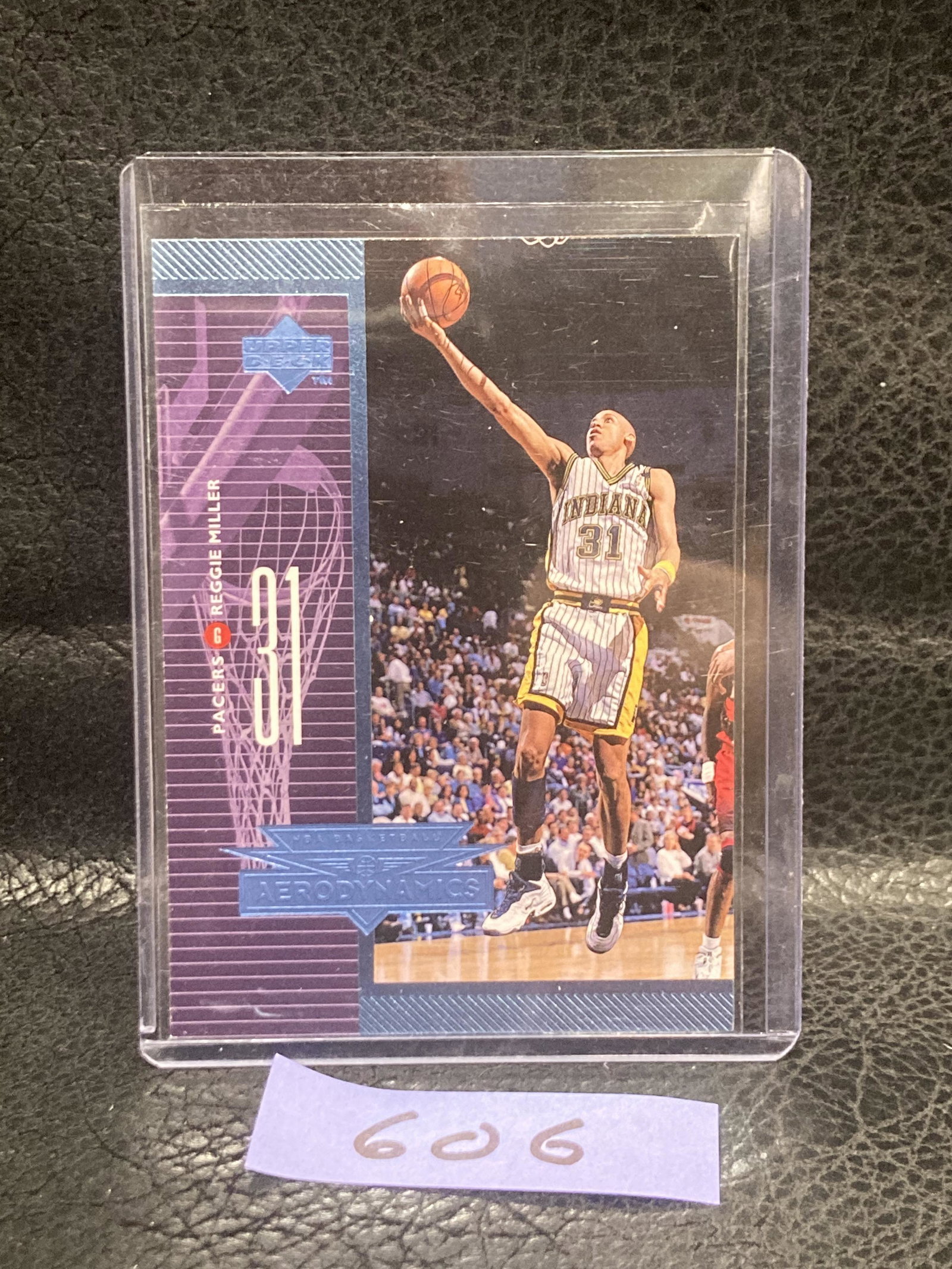 Reggie Miller 1998-99 Upper Deck Aerodynamics Indiana Pacers: Reggie Miller 1998-99 Upper Deck Aerodynamics Indiana Pacers