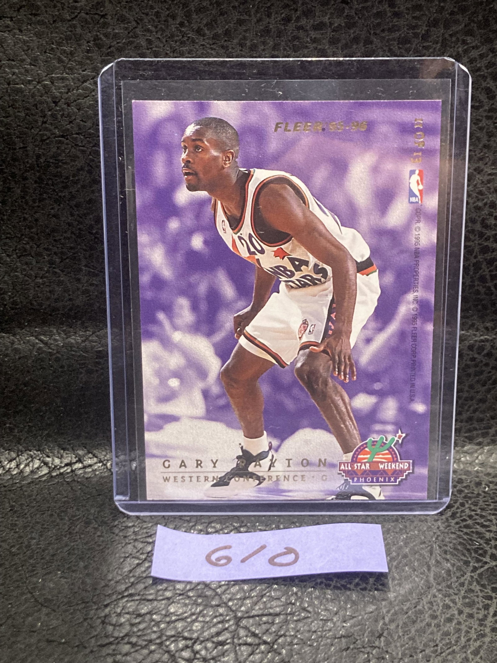Dana Barros Gary Payton 1995-96 Fleer All-Star Weekend #11 All-Stars: Dana Barros Gary Payton 1995-96 Fleer All-Star Weekend #11 All-Stars