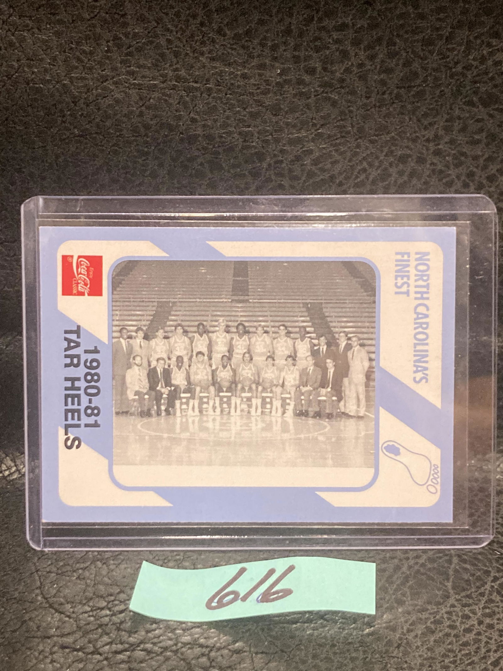 1980-81 Tar Heels 1989-90 Collegiate Collection North Carolina's Finest #50: 1980-81 Tar Heels 1989-90 Collegiate Collection North Carolina's Finest #50