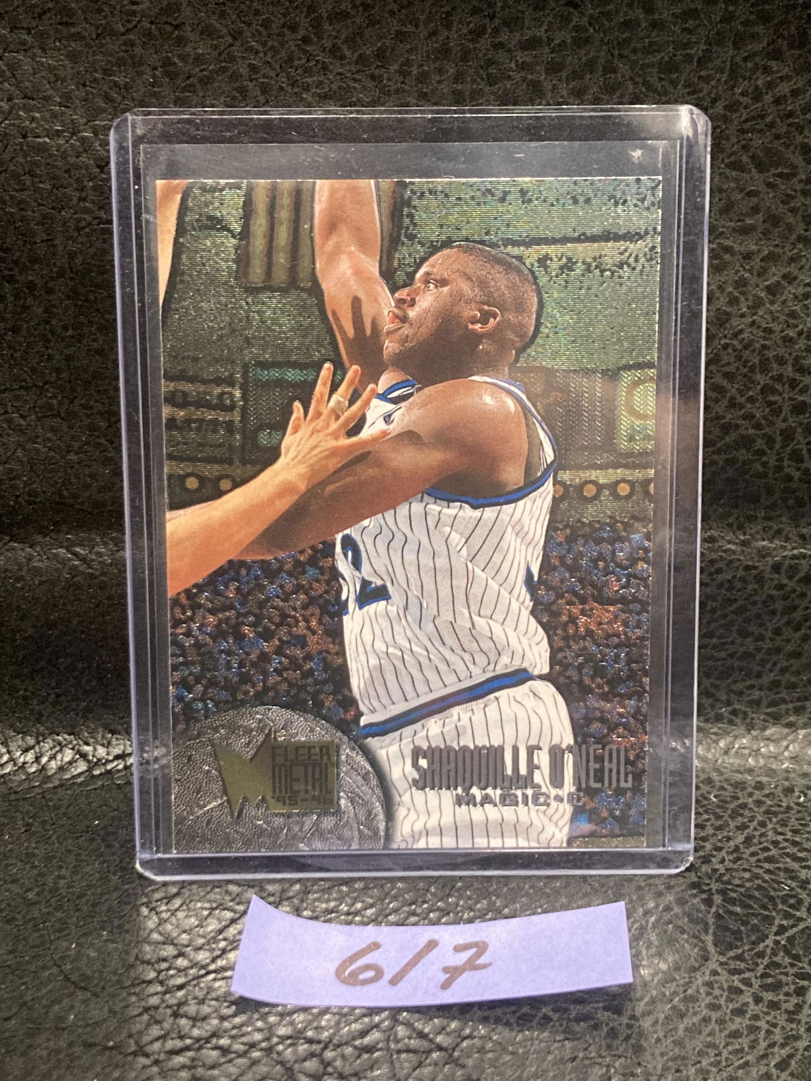 Shaq Shaquille O'neal Orlando Magic 1995-96 Fleer Metal Card #78 (1 of 2)