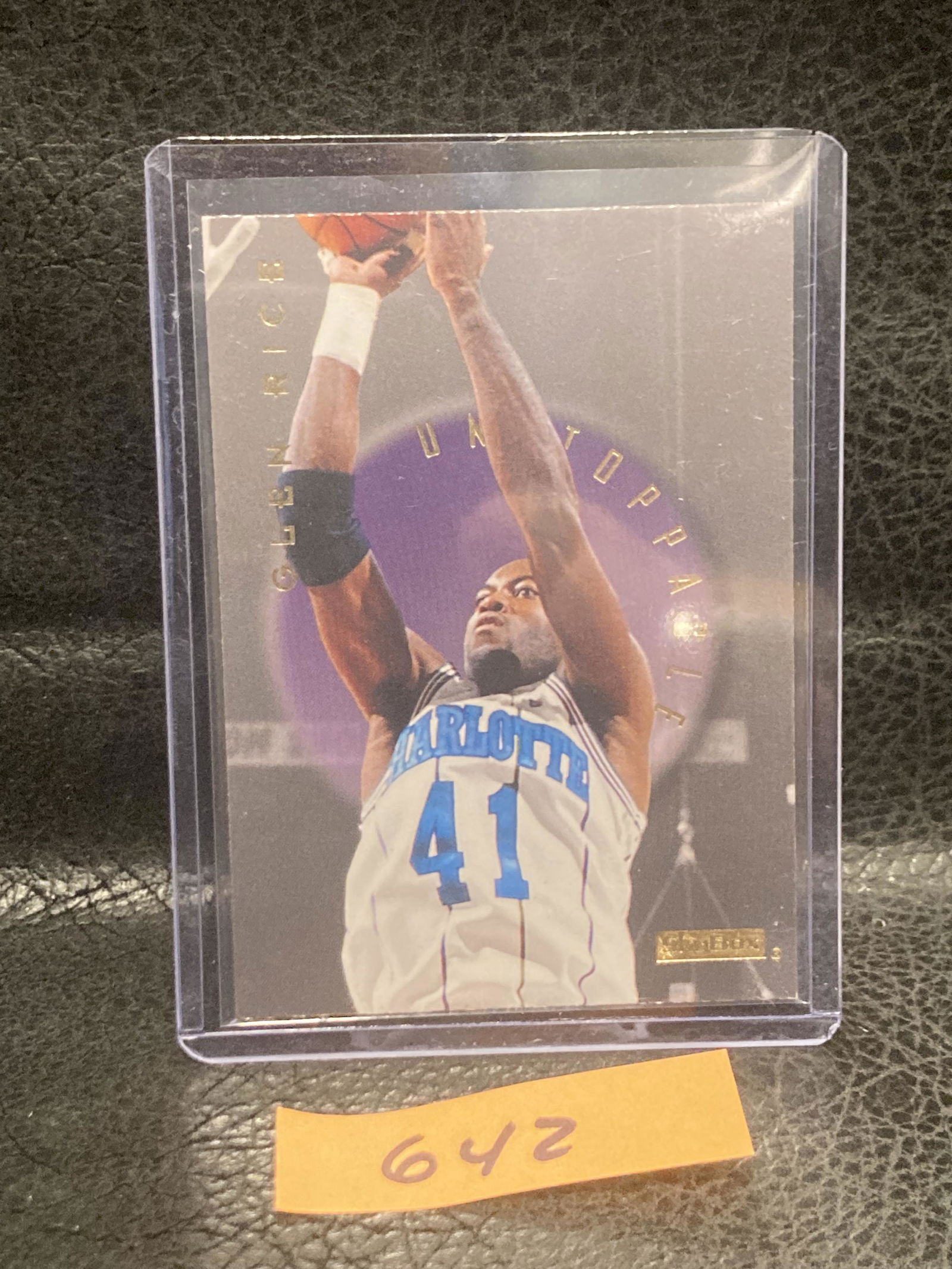 Glen Rice 1995-96 Skybox E-Xl Unstoppable Insert #2 Charlotte Hornets Basketball (1 of 2)