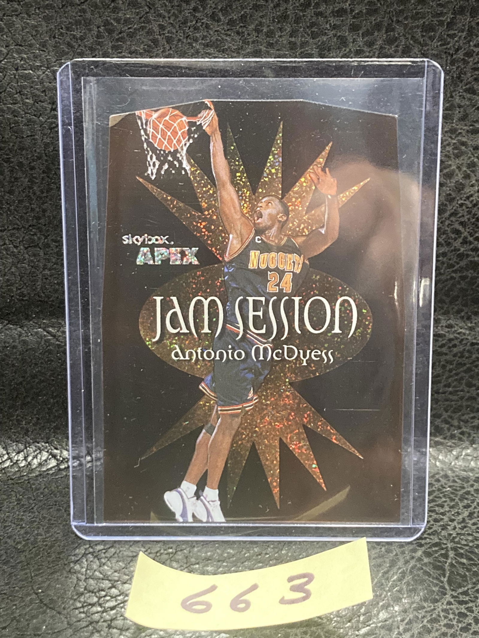 Antonio Mcdyess 1999 Skybox Apex Jam Session Denver Nuggets (1 of 2)