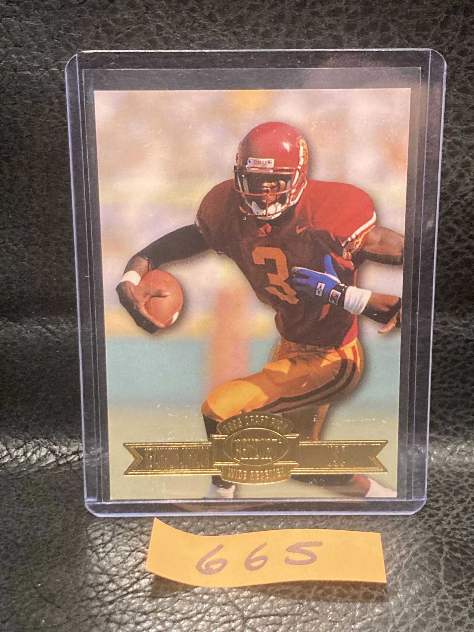 Keyshawn Johnson 1996 Press Pass Paydirt Red #1 Rc Rookie Card Trojans Jets (1 of 2)