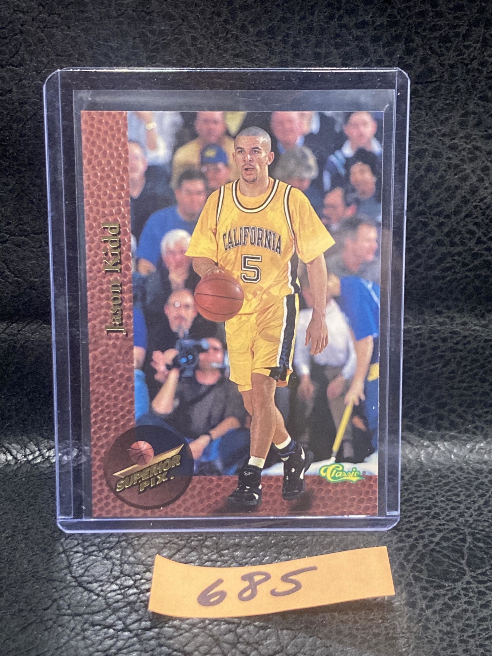 Jason Kidd 1995 Classic Superior Pix Basketball Card #2 California Bears Ncaa Fs (1 of 2)