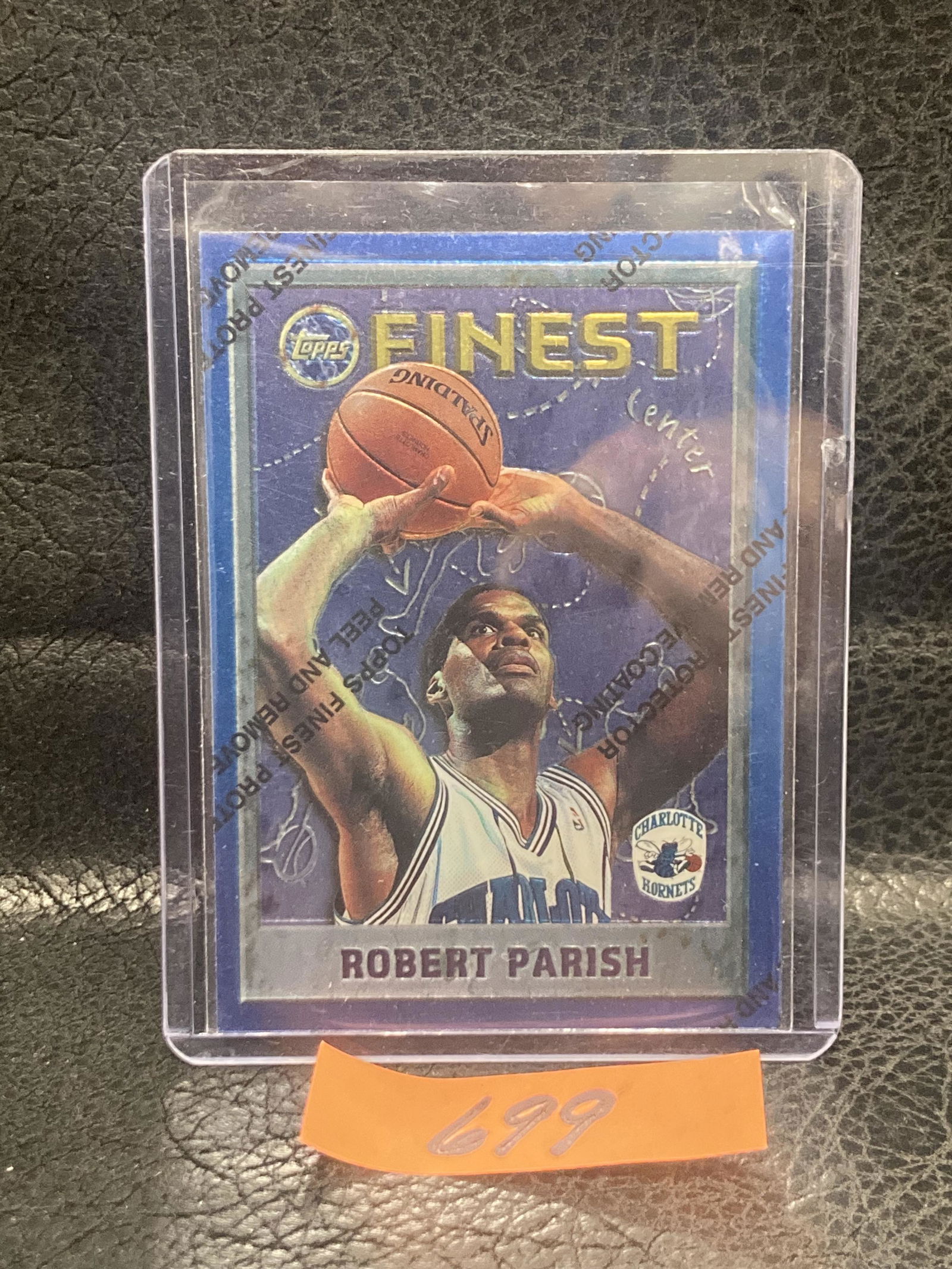 Robert Parish 1995 Topps Finest Hornets #96 W/Coating (1 of 2)