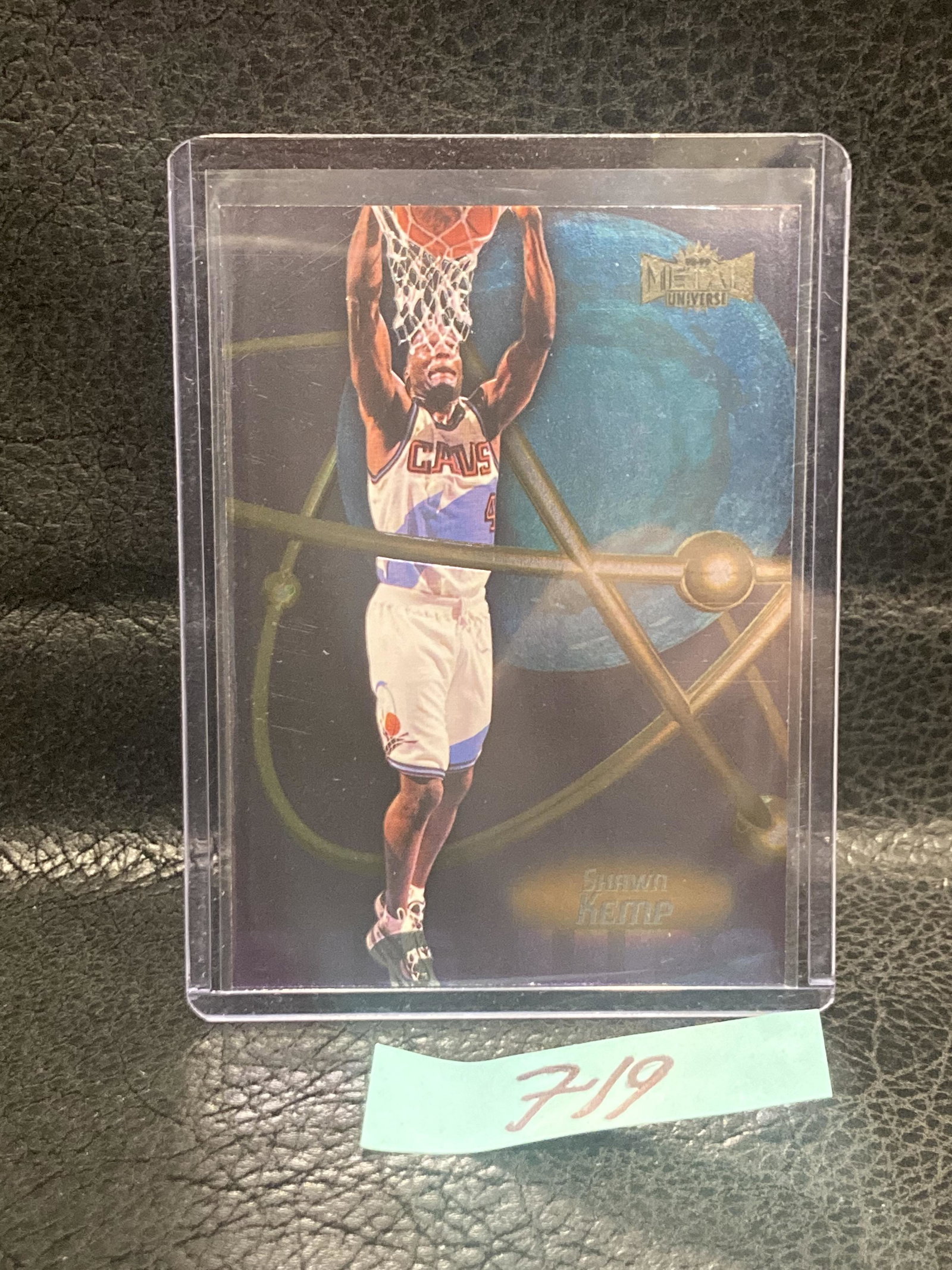 Shawn Kemp 1998 Metal Universe Big Ups Rare Insert Cavaliers #BU12: Shawn Kemp 1998 Metal Universe Big Ups Rare Insert Cavaliers #BU12