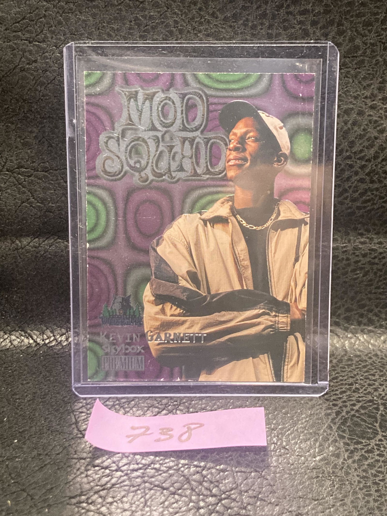 Kevin Garnett 1998-99 Skybox Premium Mod Squad Foil Insert #5 Timberwolves Hof (1 of 2)