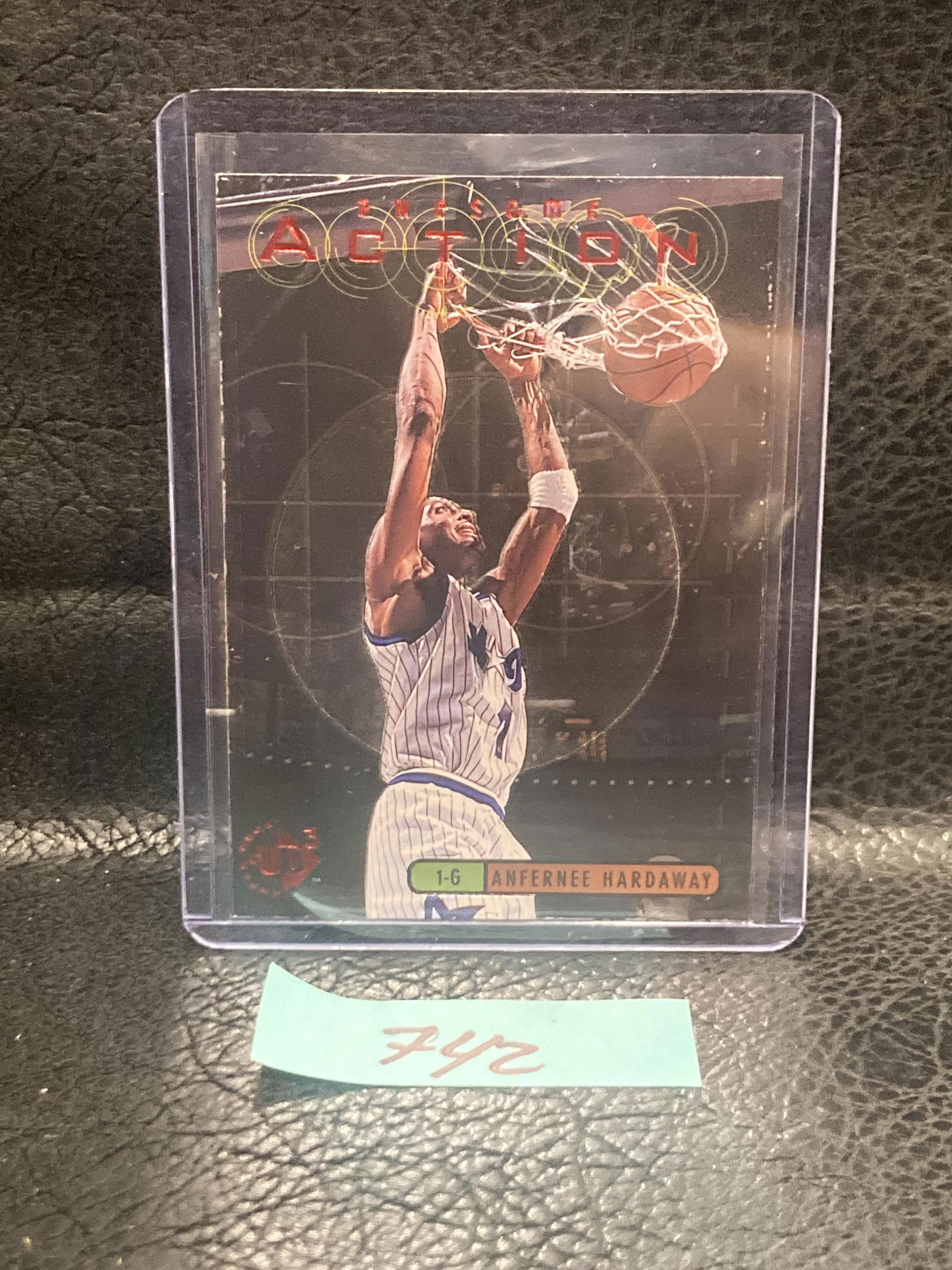 Anfernee Hardaway 1997-98 Upper Deck Ud3 Awesome Action #A11 Magic (1 of 2)