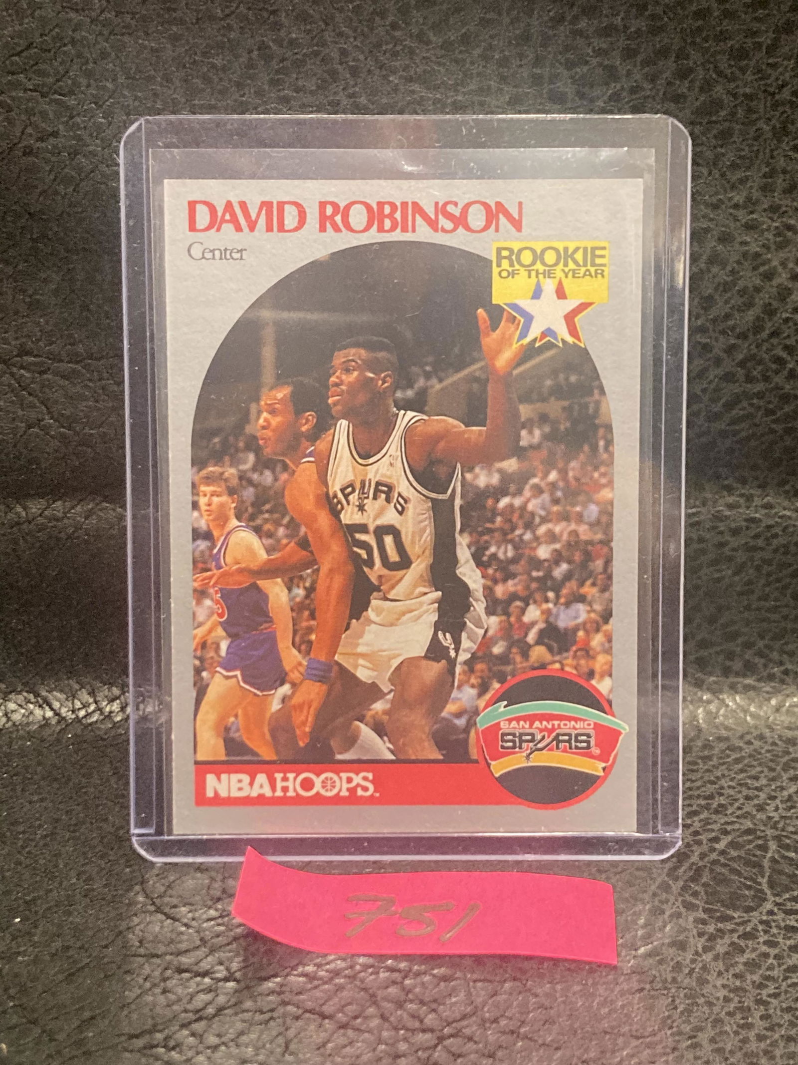 David Robinson 1990-91 Nba Hoops Rookie Of The Year #270 Spurs (1 of 2)