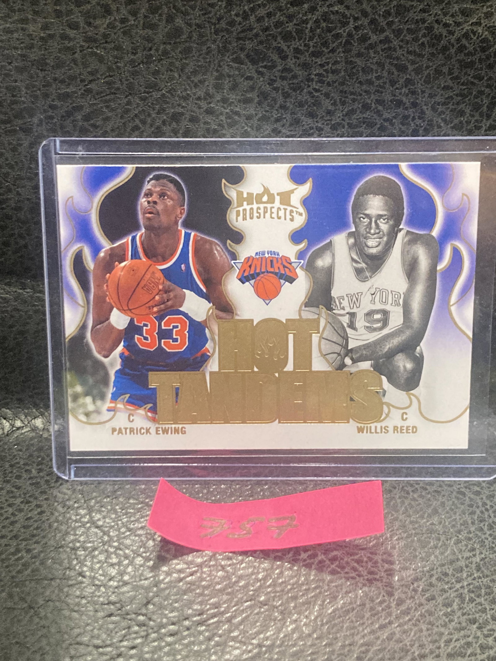 Patrick Ewing Willis Reed 2008-09 Hot Prospects Basketball Hot Tandems # Ht-12: Patrick Ewing Willis Reed 2008-09 Hot Prospects Basketball Hot Tandems # Ht-12