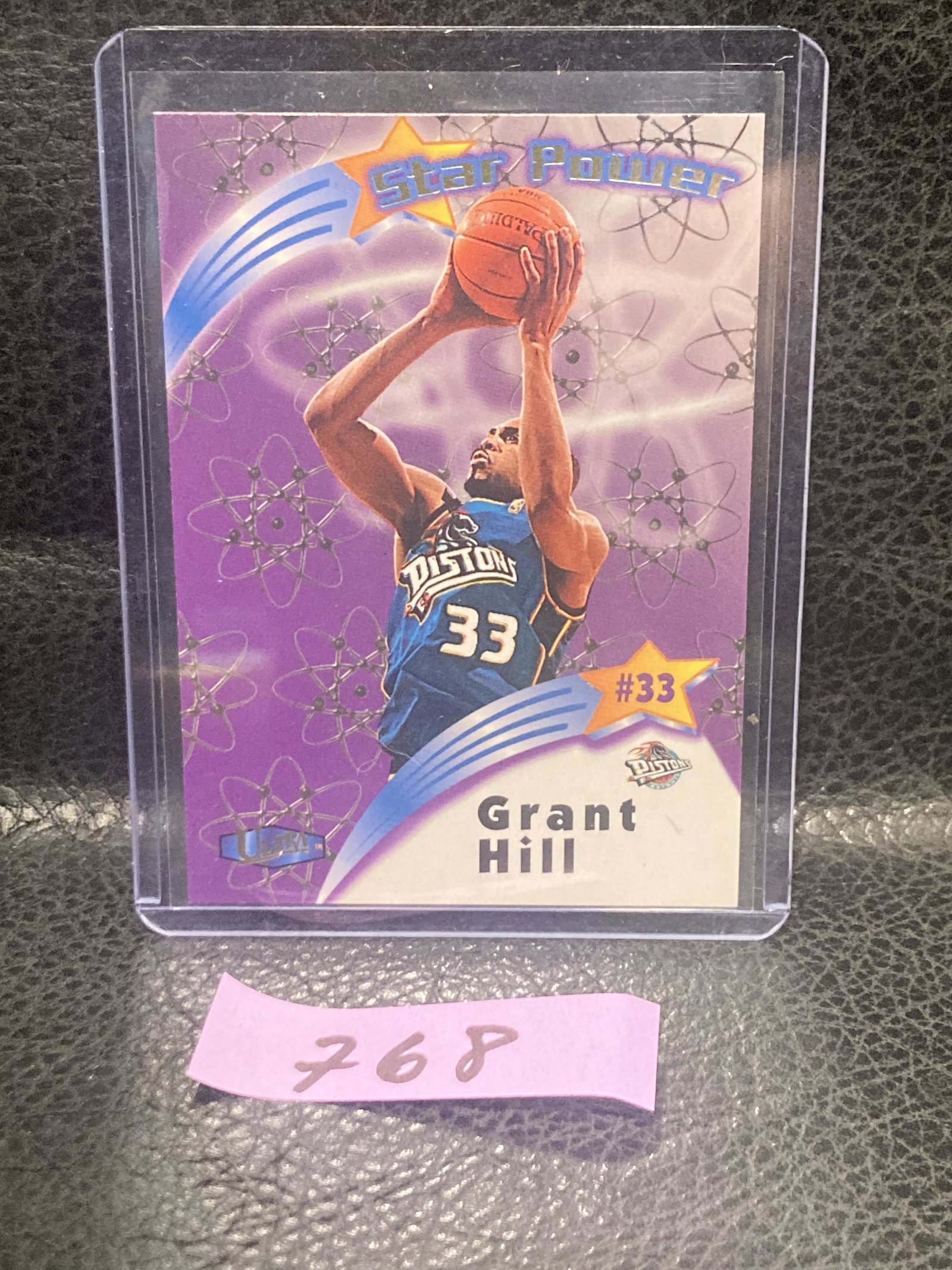 Grany Hill Pistons 1997-98 Ultra Star Power #11: Grany Hill Pistons 1997-98 Ultra Star Power #11
