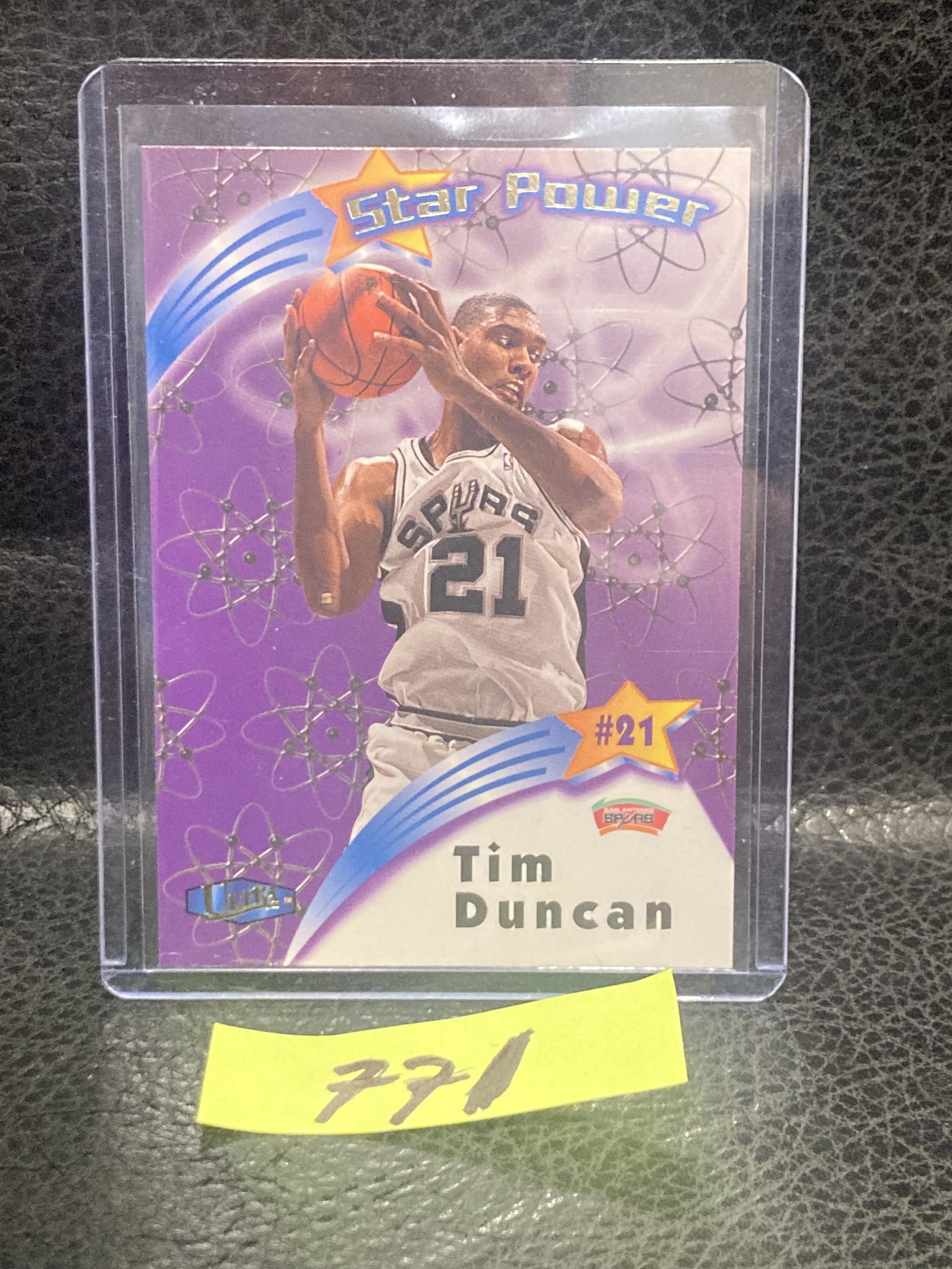Tim Ducan Spurs 1997-98 Ultra Star Power #18: Tim Ducan Spurs 1997-98 Ultra Star Power #18