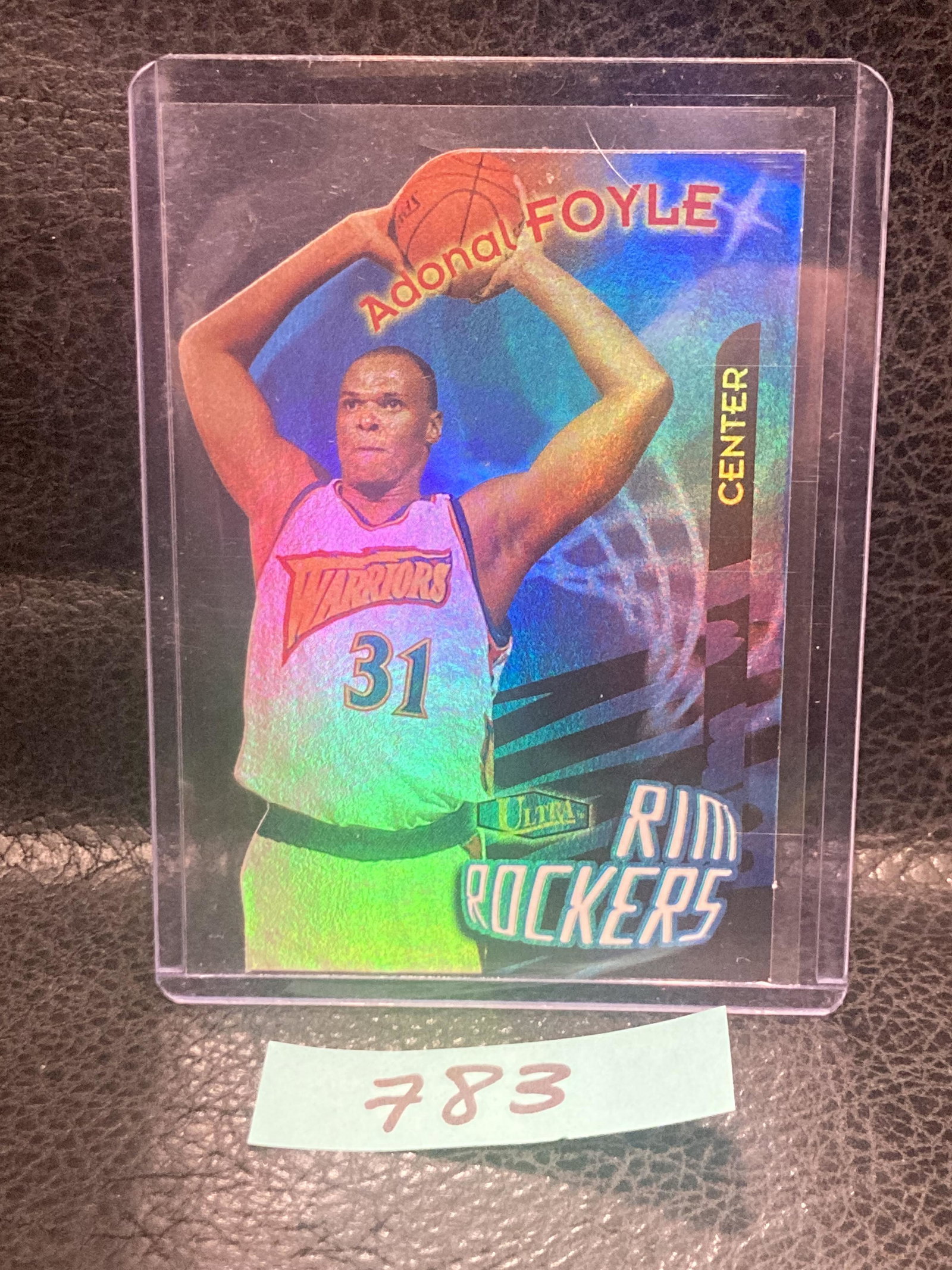 Adonal Foyle 1997-98 Fleer Ultra Rim Rockers #RR9 Golden State Warriors: Adonal Foyle 1997-98 Fleer Ultra Rim Rockers #RR9 Golden State Warriors