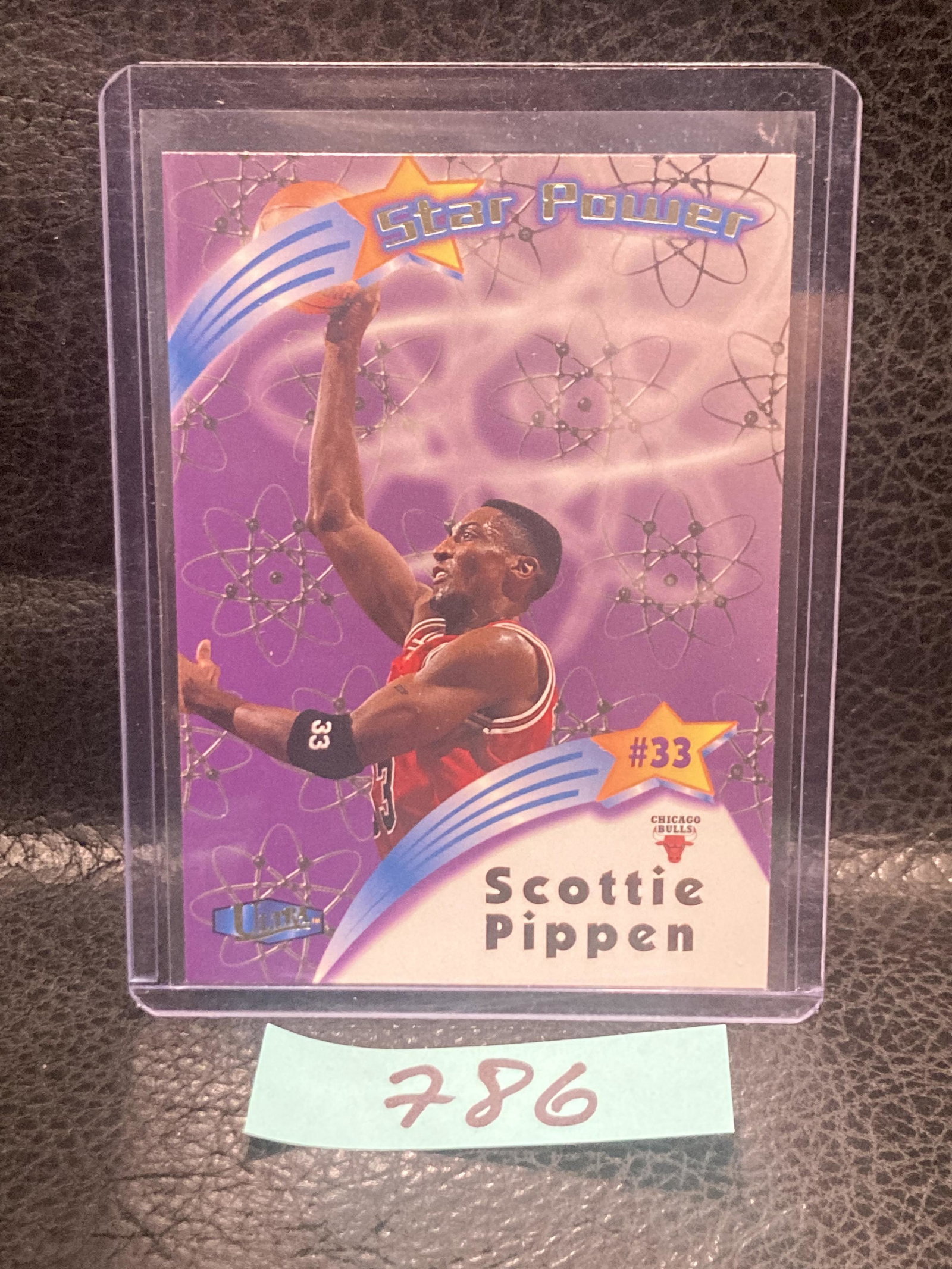 Scottie Pippen Bulls 1997-98 Ultra Star Power #11: Scottie Pippen Bulls 1997-98 Ultra Star Power #11