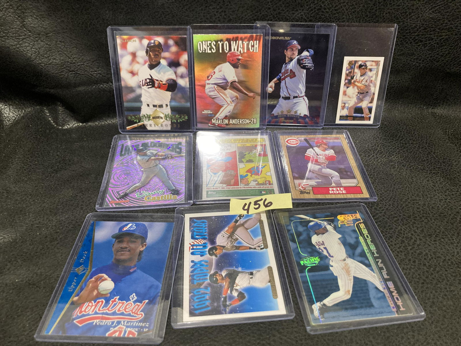 Lot of 10 baseball cards Top loaded (1 of 2)