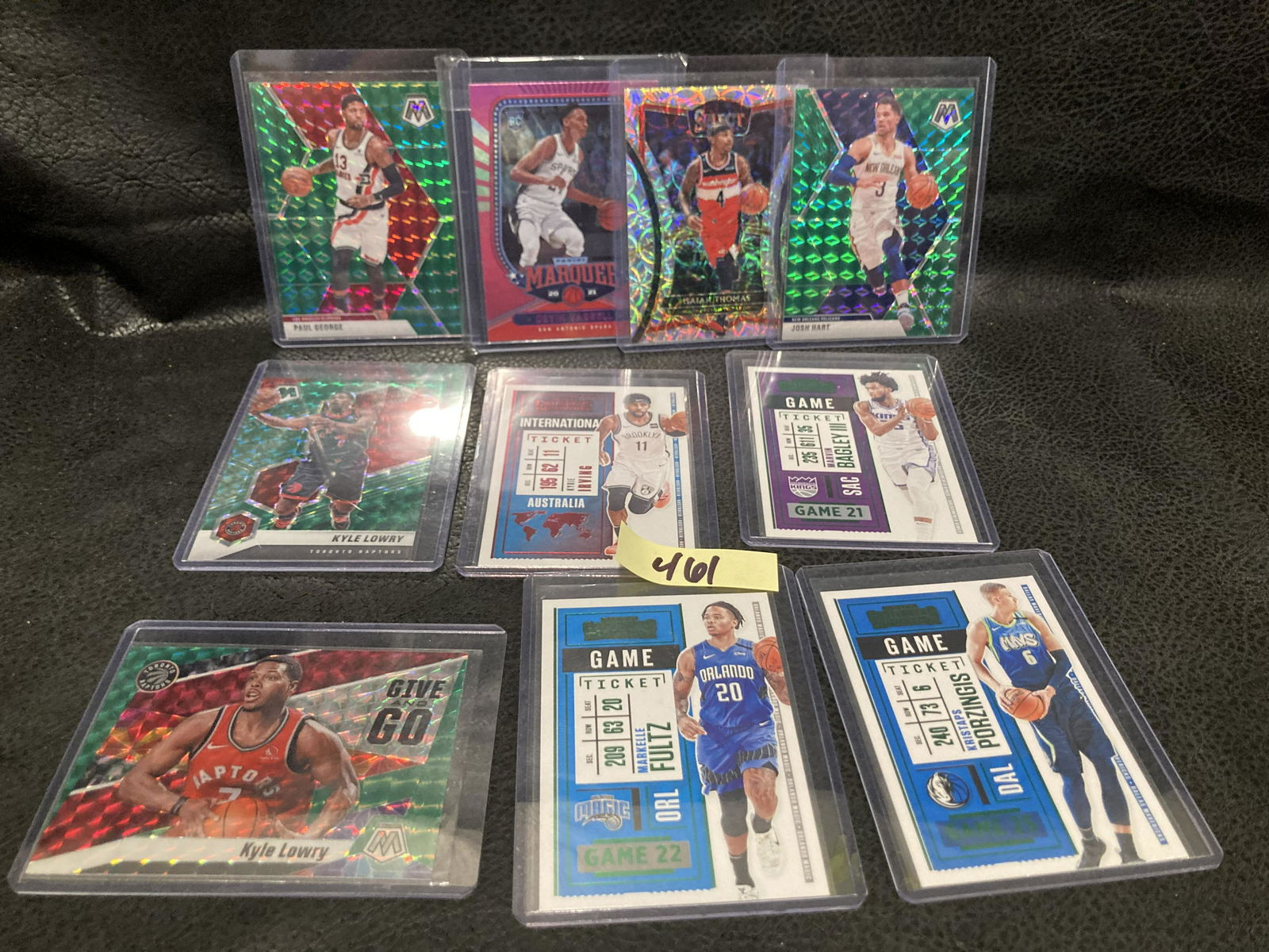 Lot of 10 basketball cards Topd loaded (1 of 2)