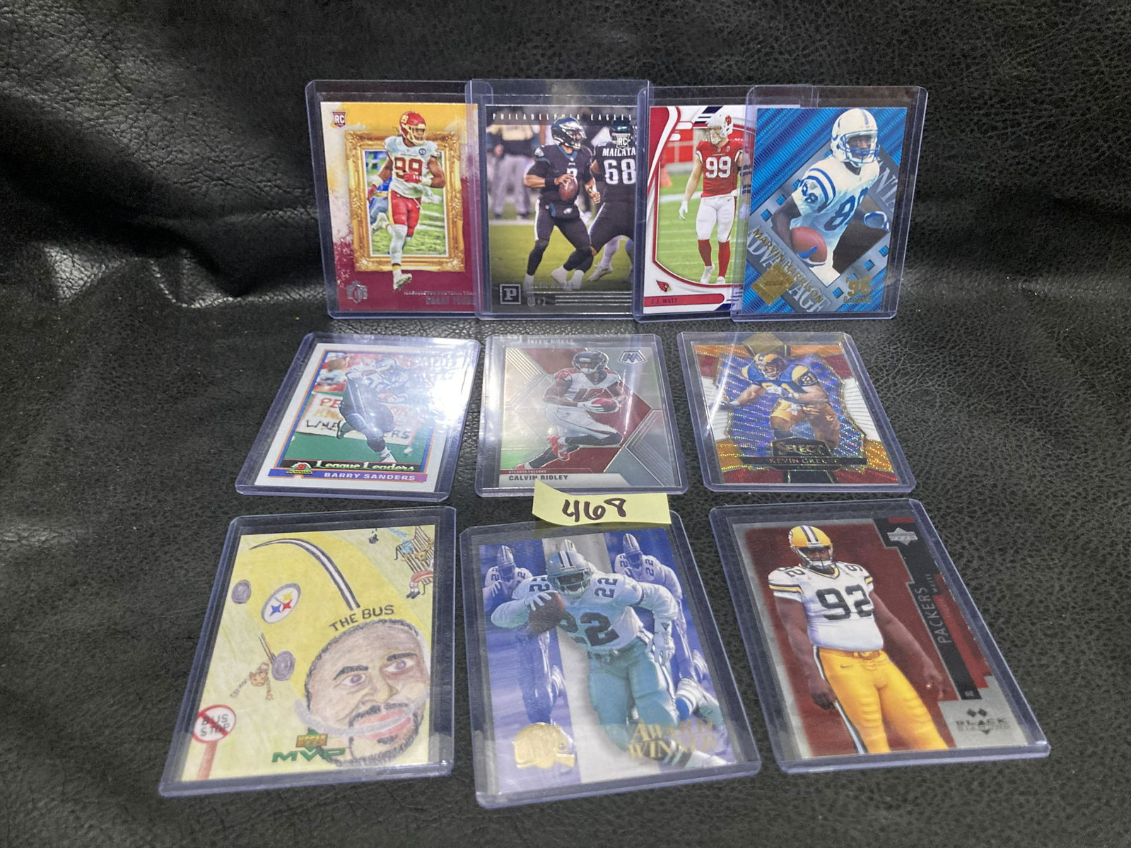 Lot of 10 Football cards tops loaded (1 of 2)