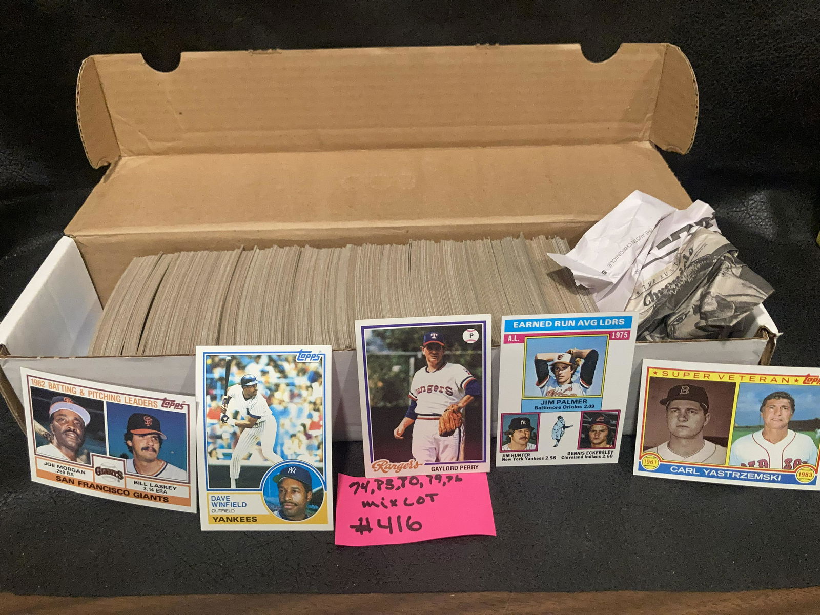 Divided Baseball Years 1976 1974 1979 1980 1983 Partial Set Great for Beginner Set Building (1 of 2)