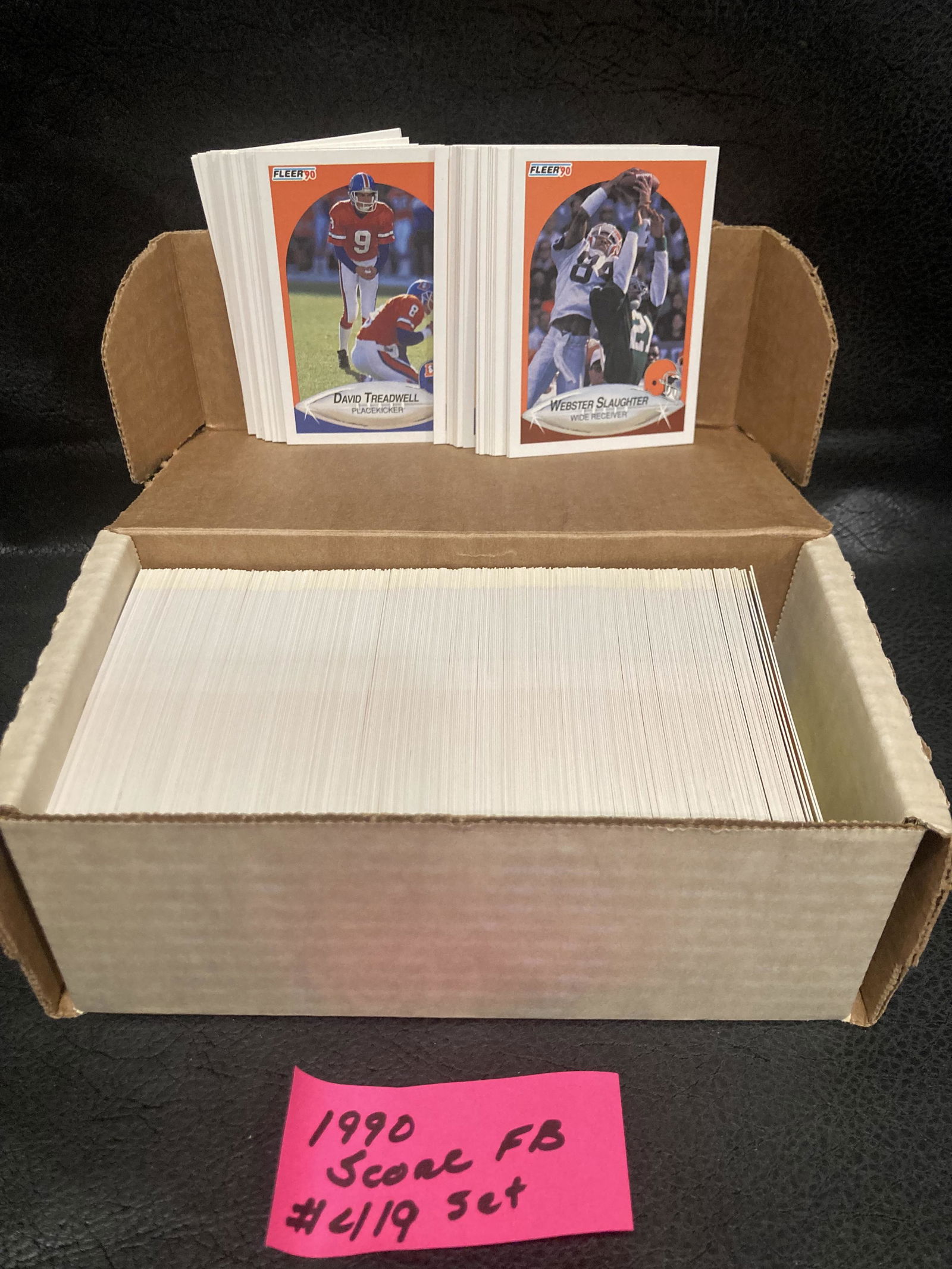 1990 Score Football Set Great for Beginner Set (1 of 2)