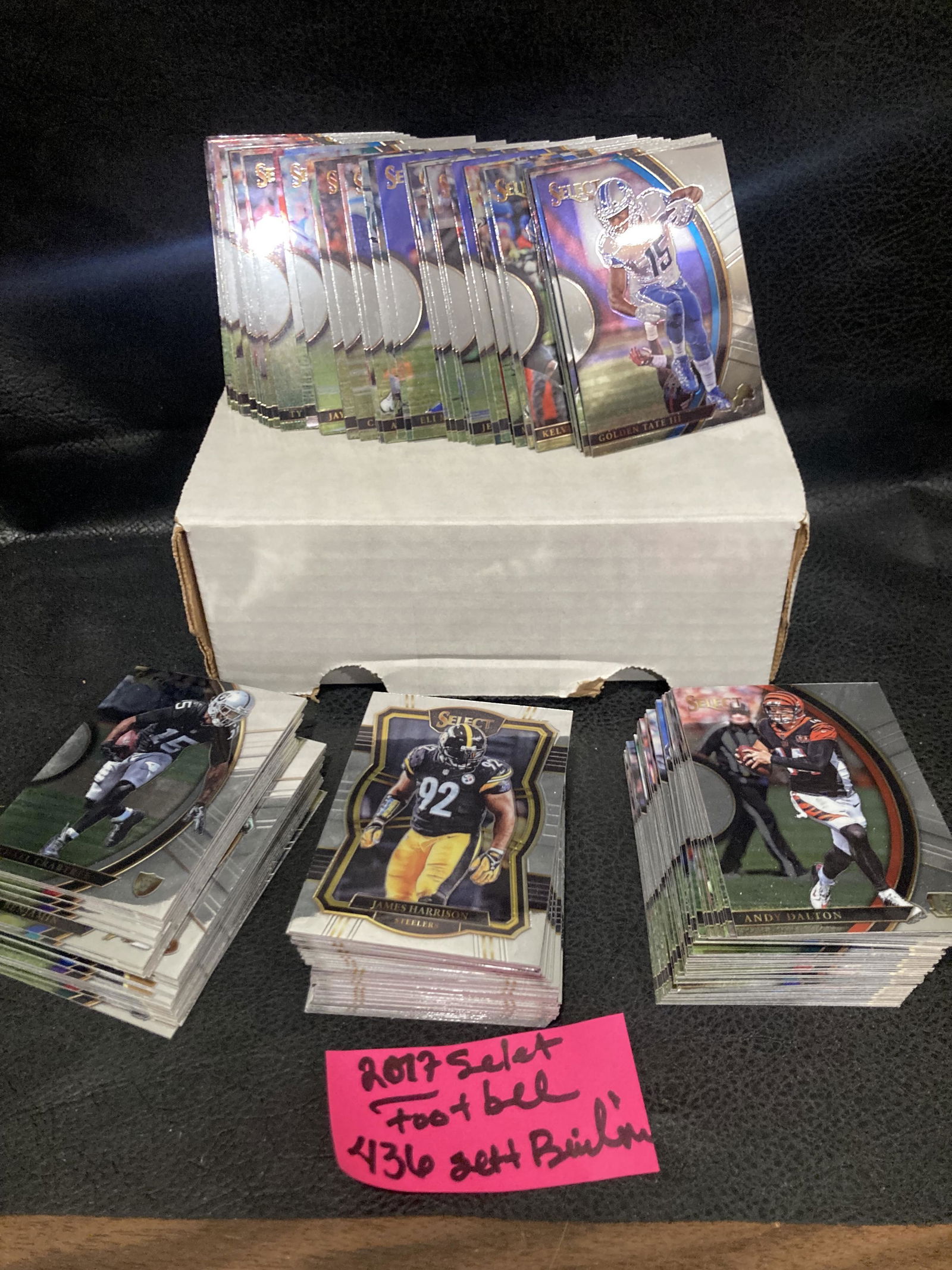 2017 Select Football Partial Set Great for Beginner Set Building (1 of 2)