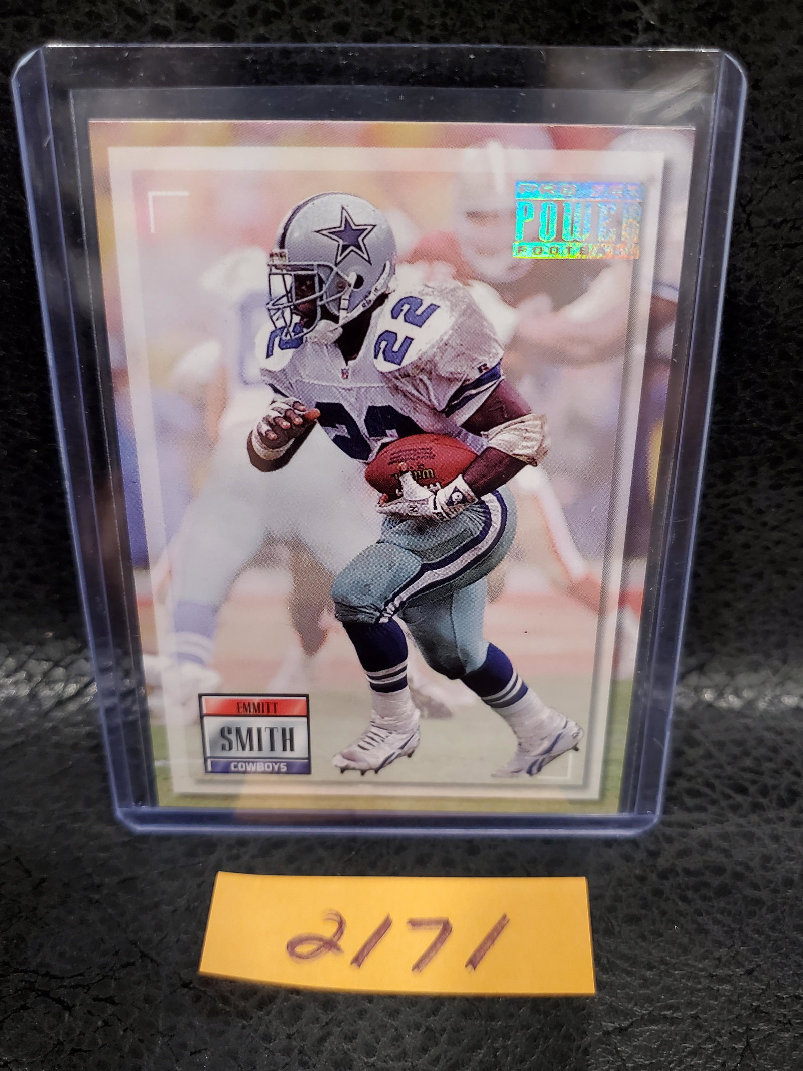 Emmitt Smith 1993 Pro Set Power Football Dallas Cowboys #22 (1 of 2)