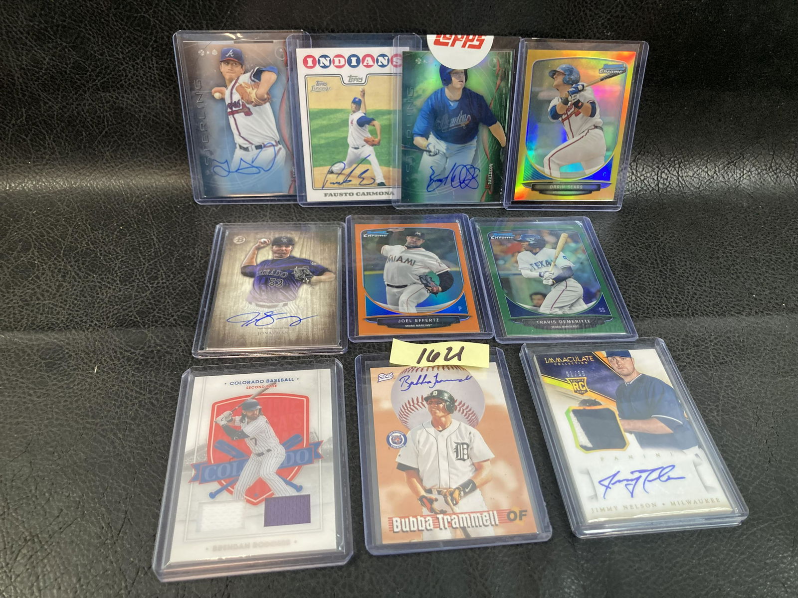 Lot of 10 baseball cards Top loaded (1 of 2)