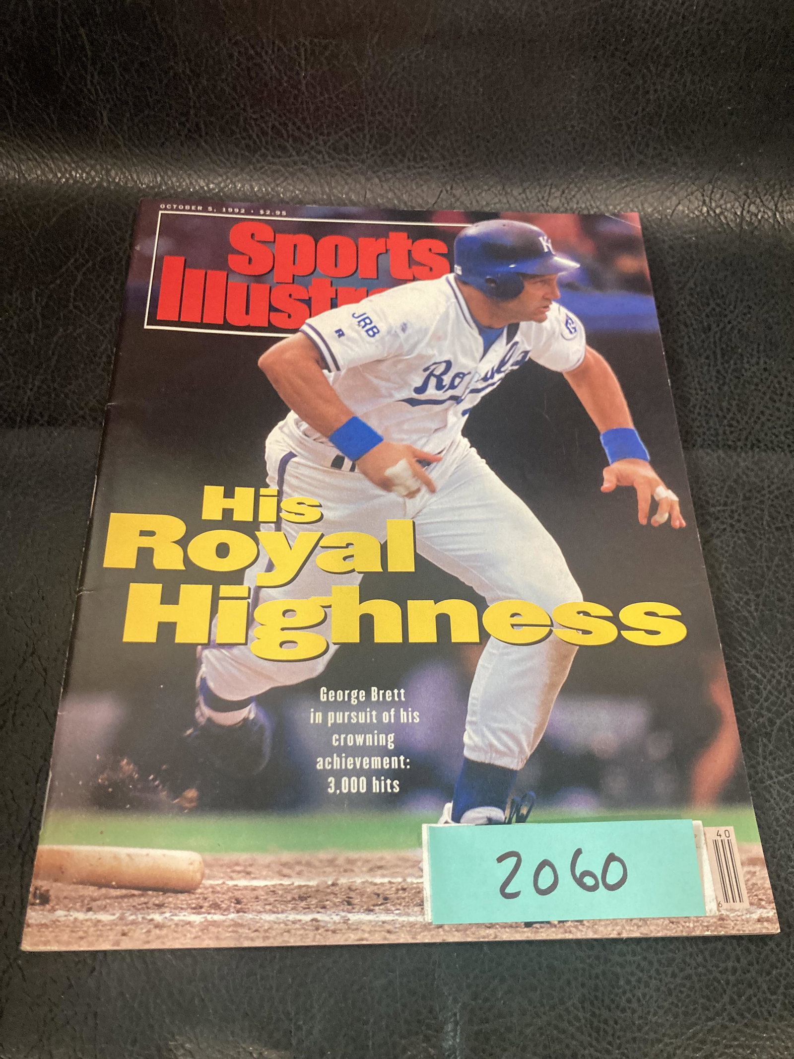 Sports Illustrated Magazine October 5,1992 His Royal Highness George Brett 3000: Sports Illustrated Magazine October 5,1992 His Royal Highness George Brett 3000