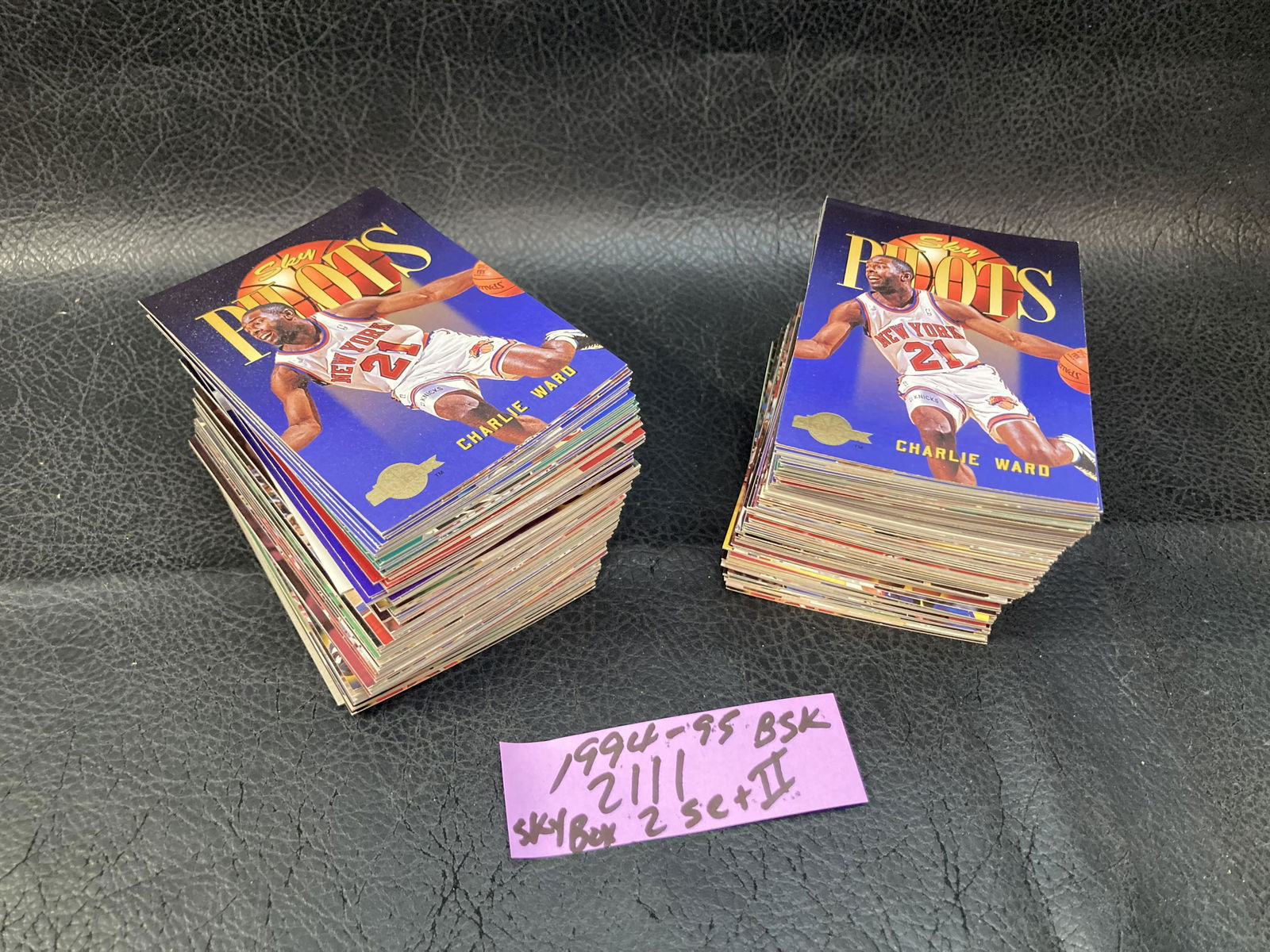 Lot of 2 1994-95 SKYBOX BASKETBALL COMPLETE SERIES 2 SET Great for Beginner Set Building (1 of 2)