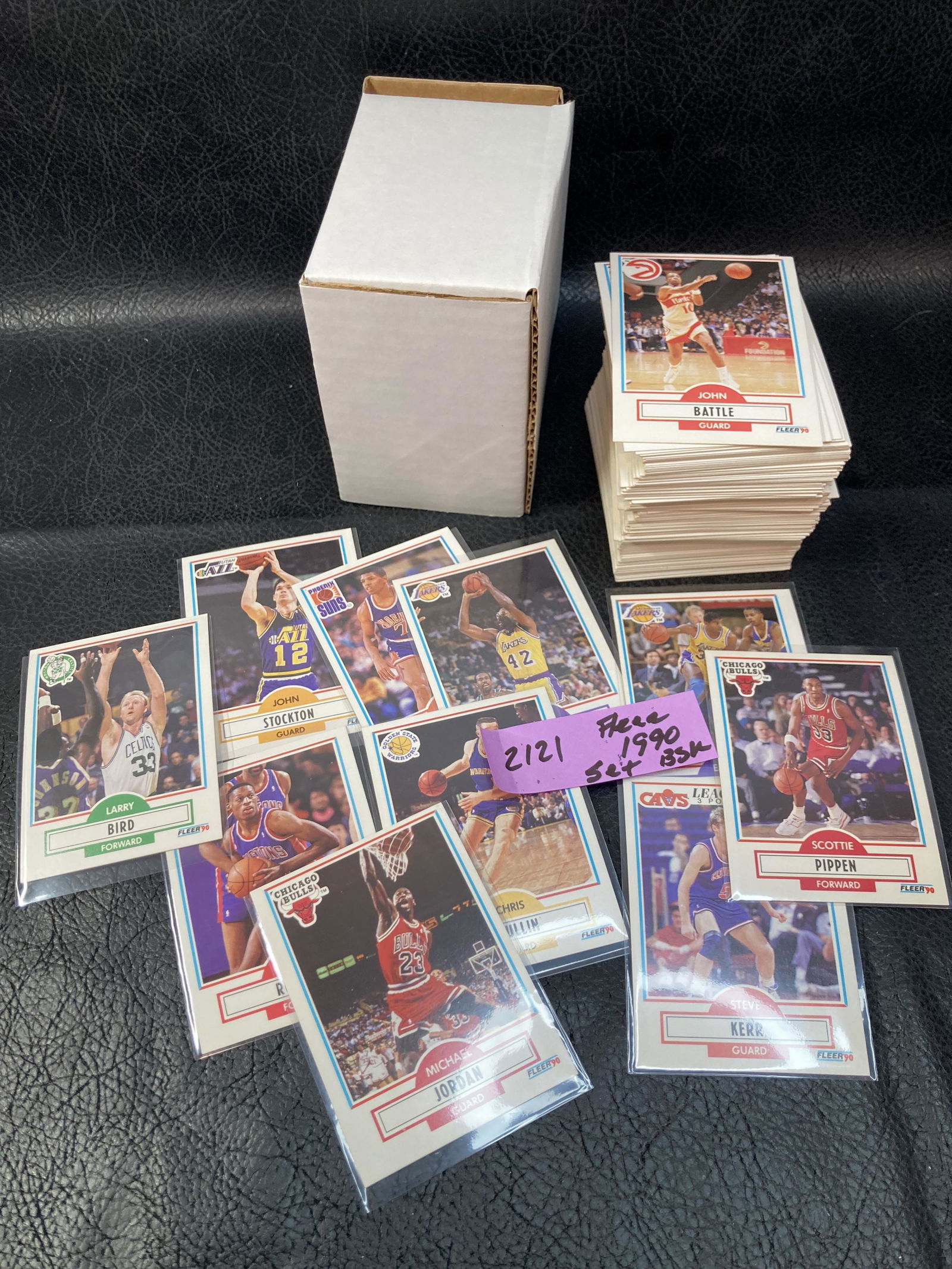 1990-91 Fleer Basketball Complete Set 1-198 Michael Jordan Great for Beginner Set Building (1 of 2)