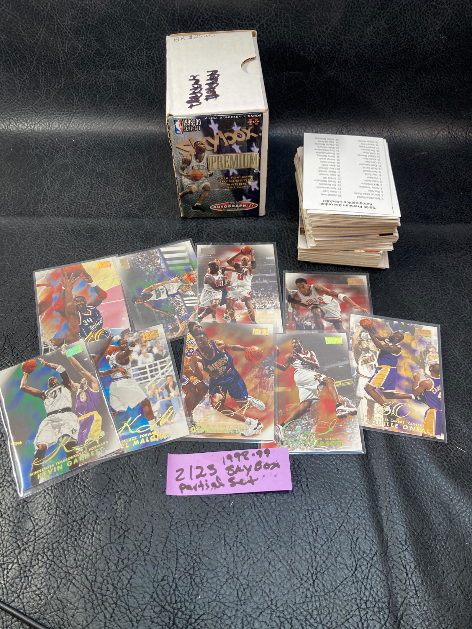 1998-99 SkyBox Premium Series 2 Partial Set Great for Beginner Set Building (1 of 2)