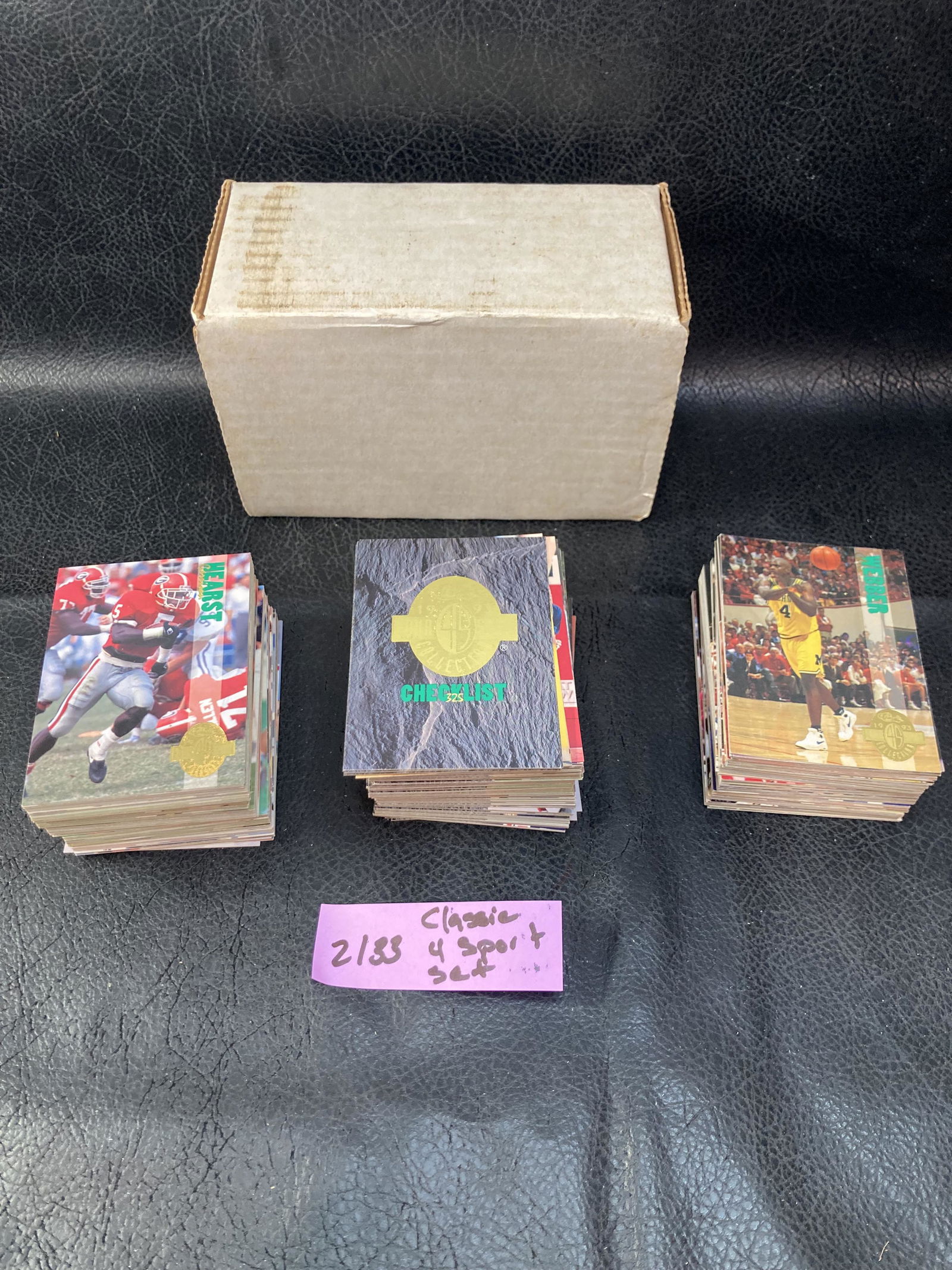 1993 Classic 4 Sport Complete Set 1-325 Shaq A-Rod Penny Hardaway Webber RC's Great for beginners (1 of 2)