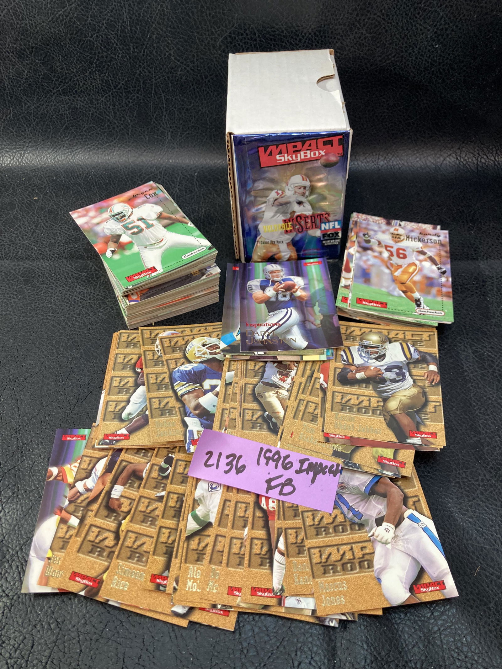 1996 SkyBox Impact Football Card set Great for Beginners (1 of 2)
