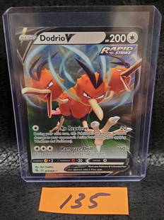 Dodrio V 2021 Pokemon Fusion Strike Full Card Art Holo Ultra Rare 201/164: Dodrio V 2021 Pokemon Fusion Strike Full Card Art Holo Ultra Rare 201/164