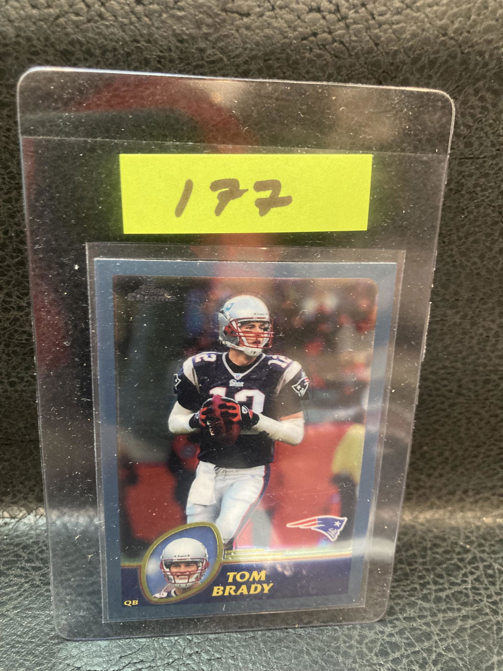 TOM BRADY 2003 TOPPS CHROME #124 PATRIOTS (1 of 2)