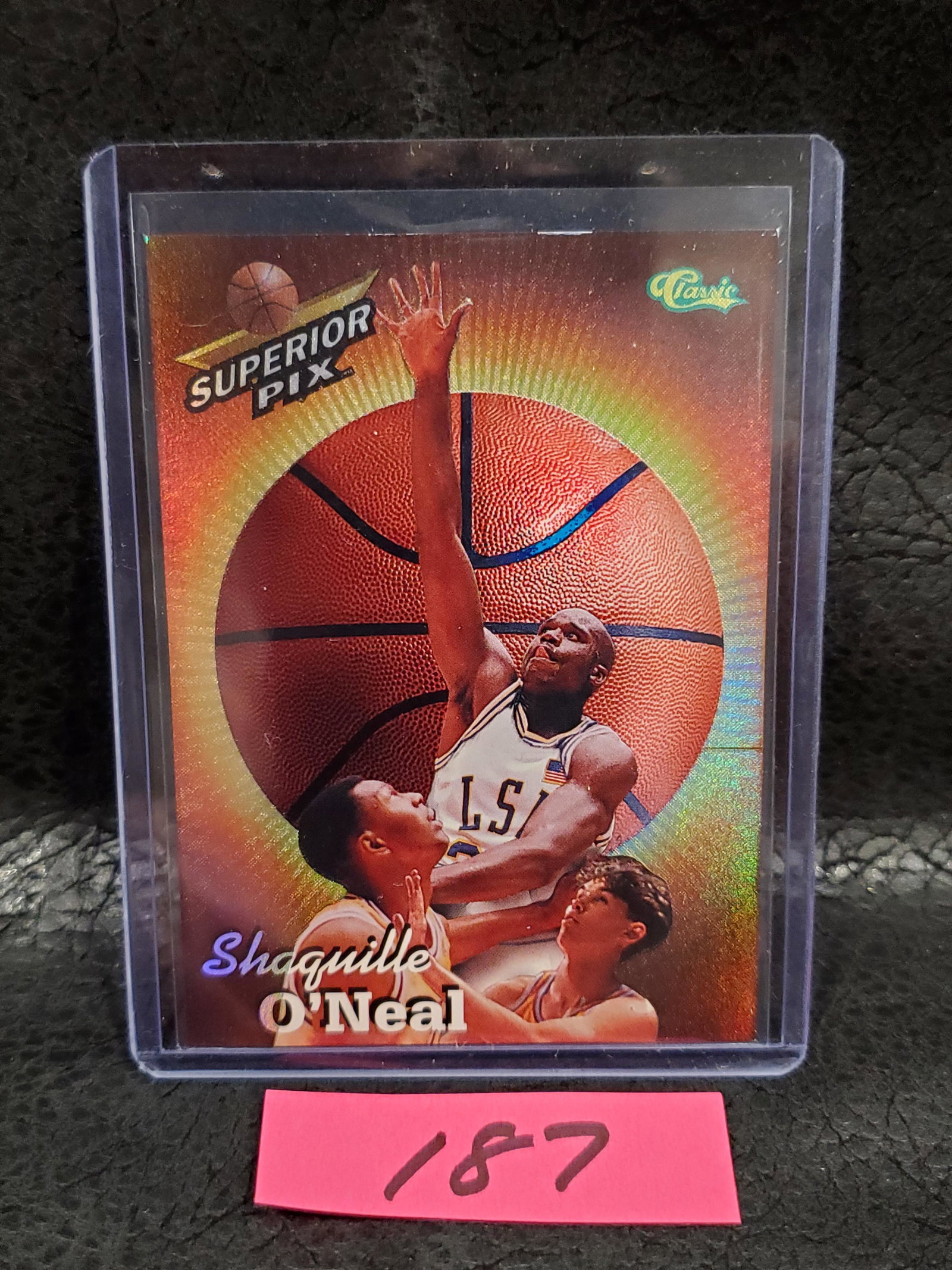 Shaquille O'Neal 1995 Classic Superior Pix Rookie LSU #30 (1 of 2)