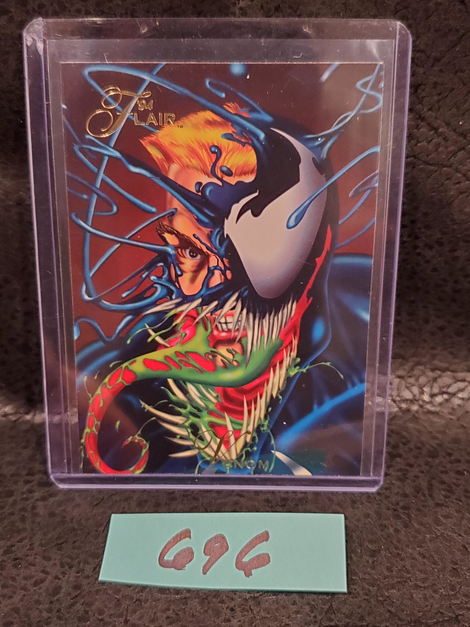 Venom 1994 Fleer Flair Marvel Origin of Warlock #61 (1 of 2)