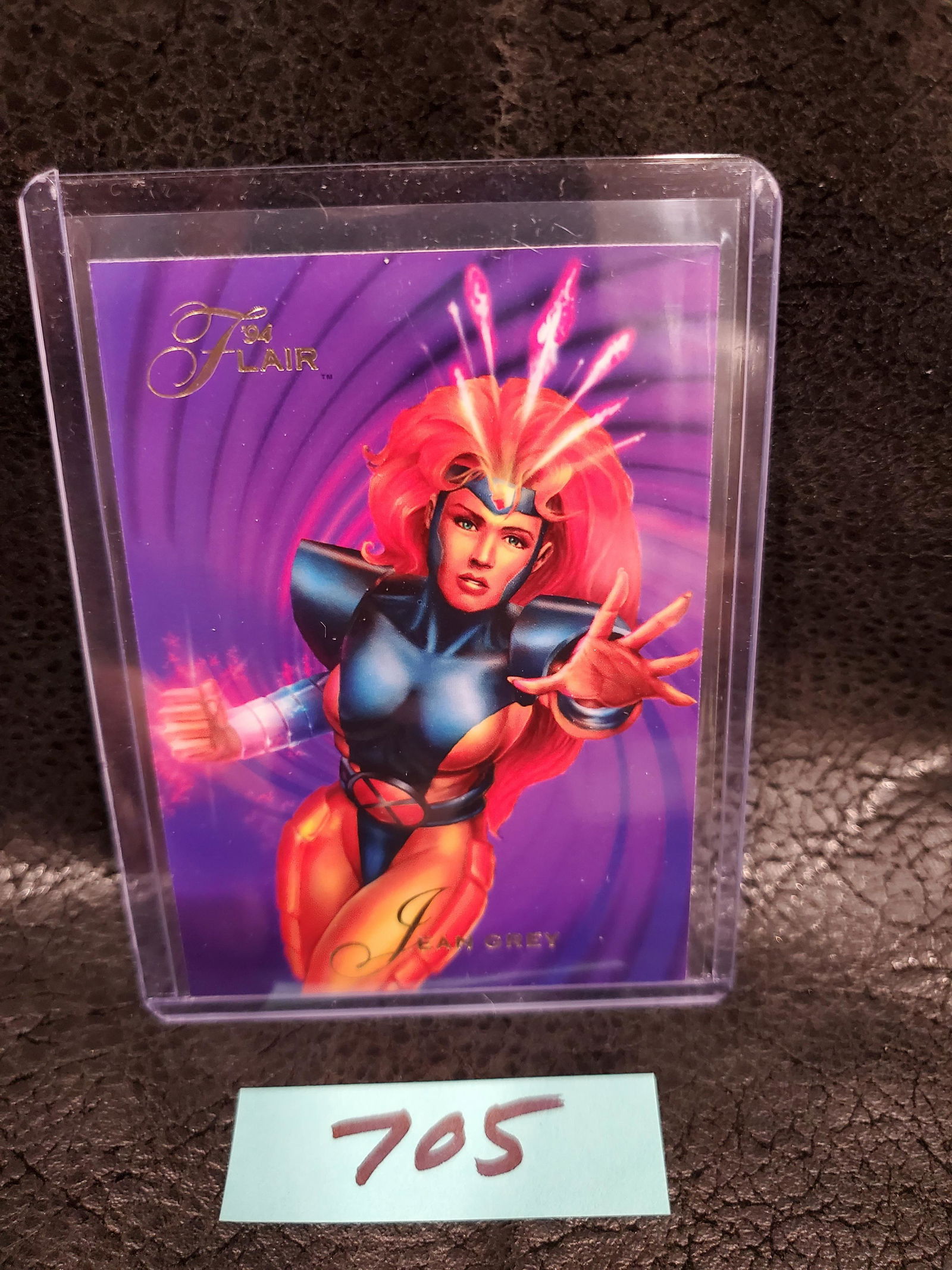 Jean Grey 1994 Fleer Flair Marvel X-Men Gold #142 (1 of 2)