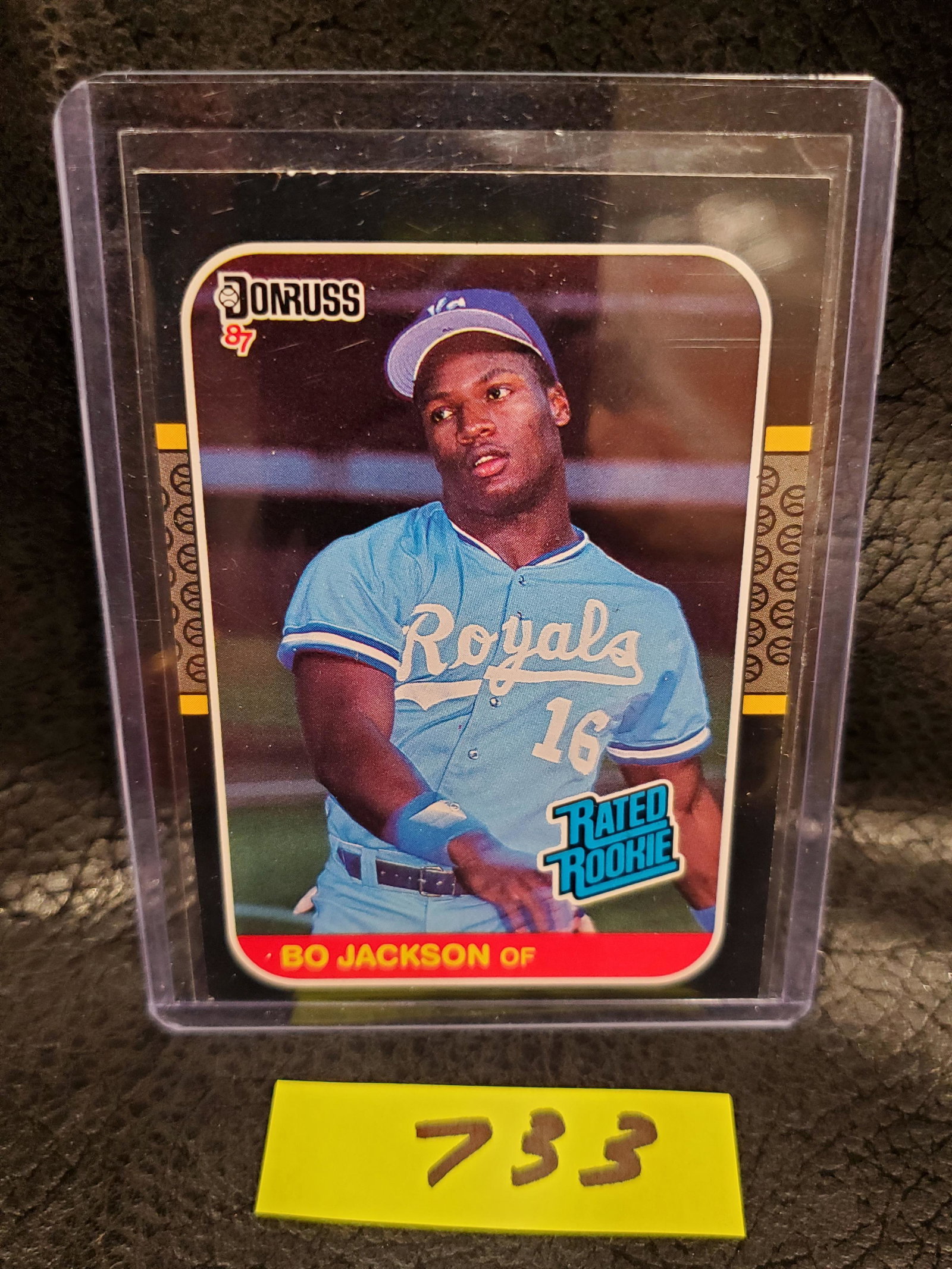 Bo Jackson 1987 Donruss Rookie Kansas City Royals #35 (1 of 2)