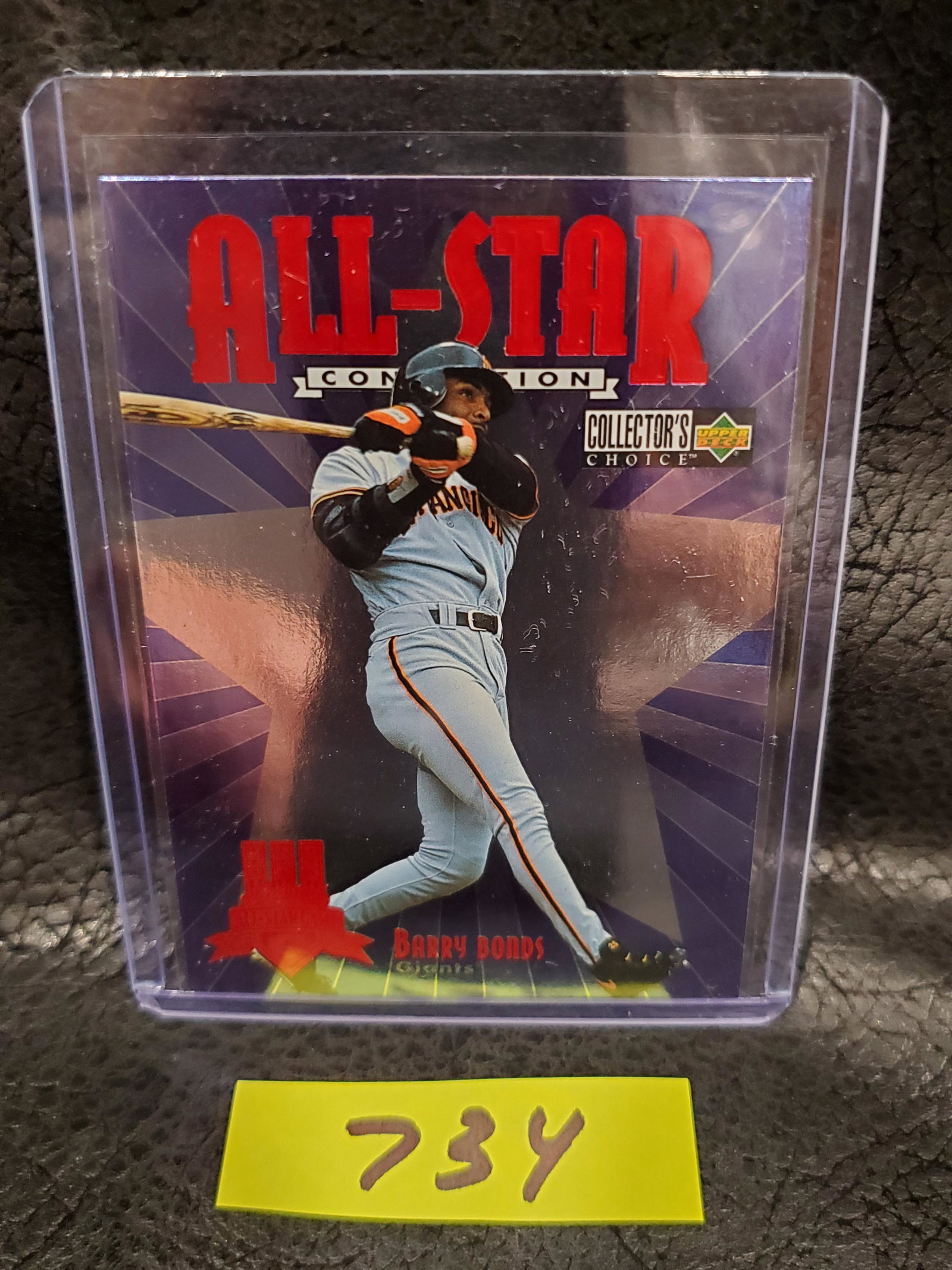 Barry Bonds 1997 Upper Deck Collector's Choice All Star Connection San Francisco Giants #24 (1 of 2)