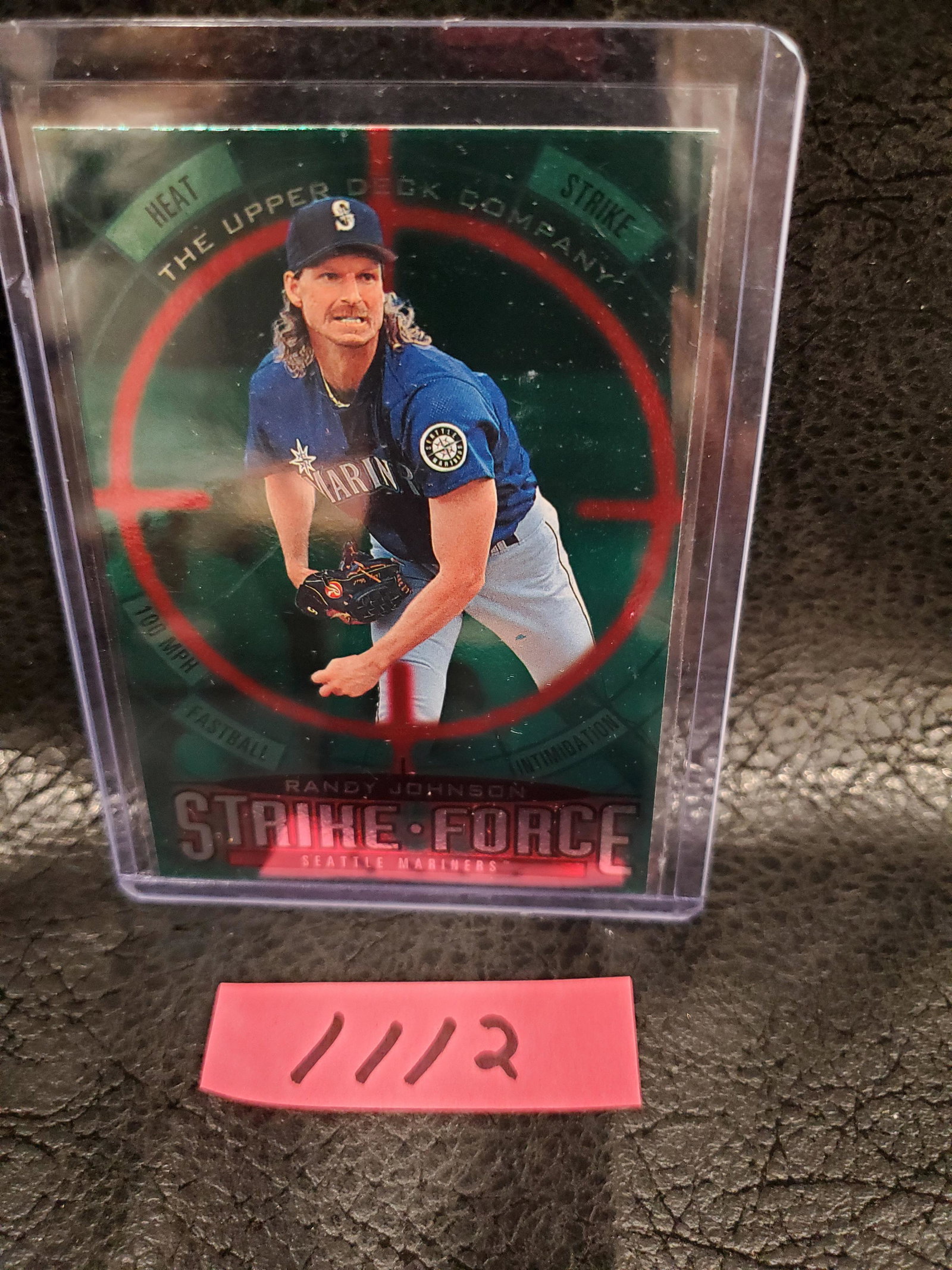 Randy Johnson 1996 Upper Deck Strike Force Seattle Mariners #72 (1 of 2)