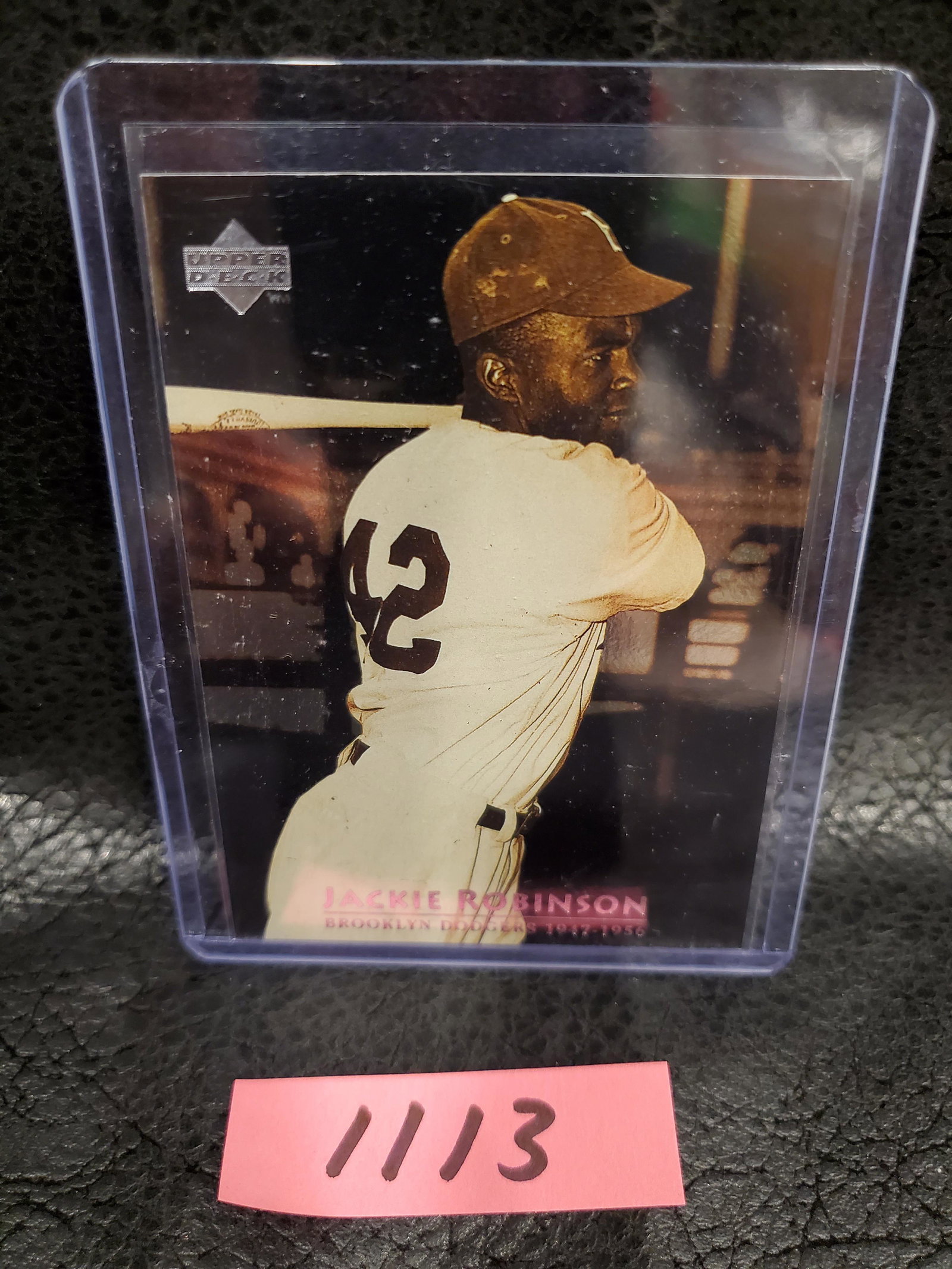 Jackie Robinson 1996 Upper Deck The MVP Season Brooklyn Dodgers #3 (1 of 2)