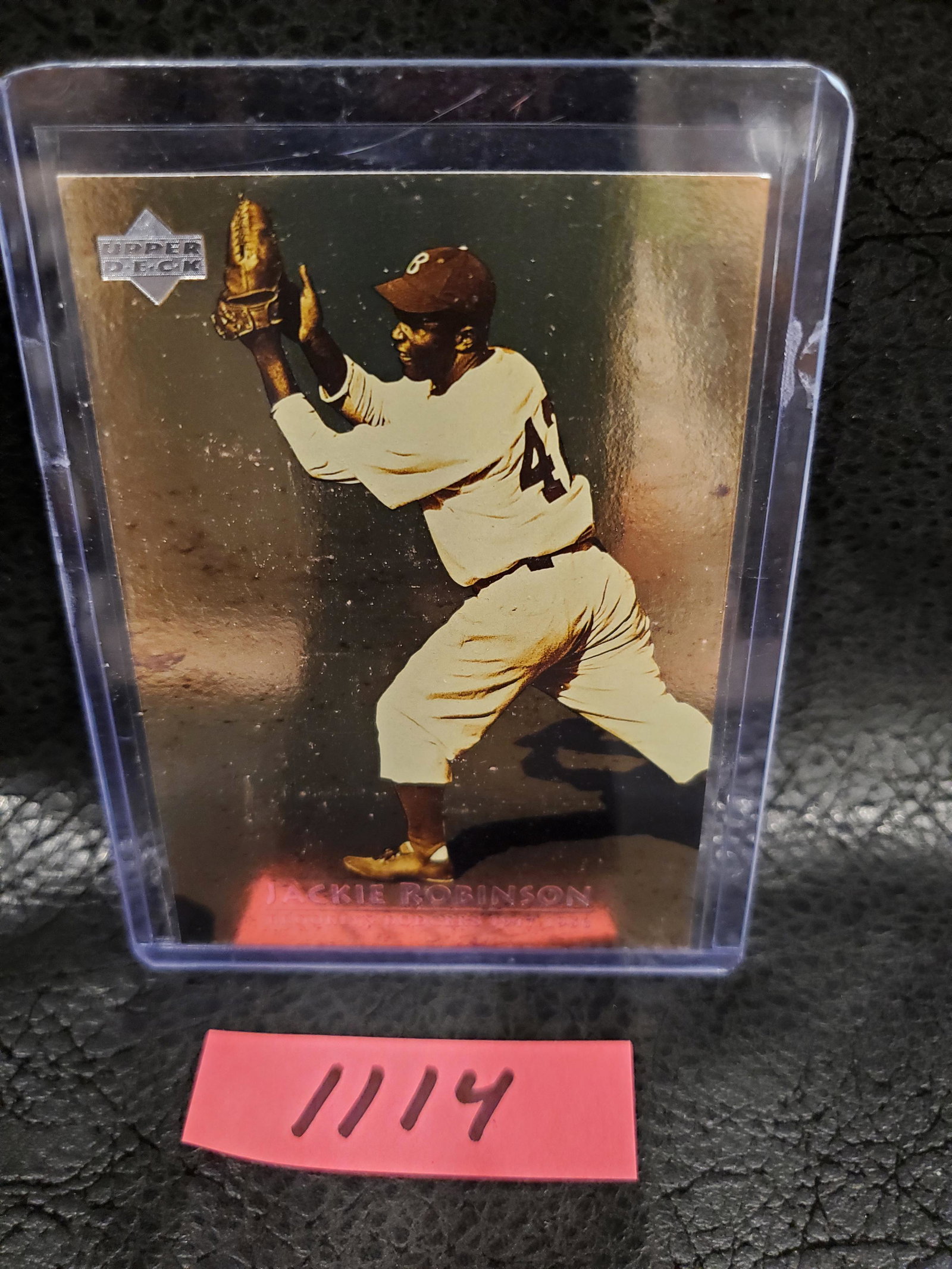 Jackie Robinson 1996 Upper Deck Breaking The Barrier Brooklyn Dodgers #2 (1 of 2)