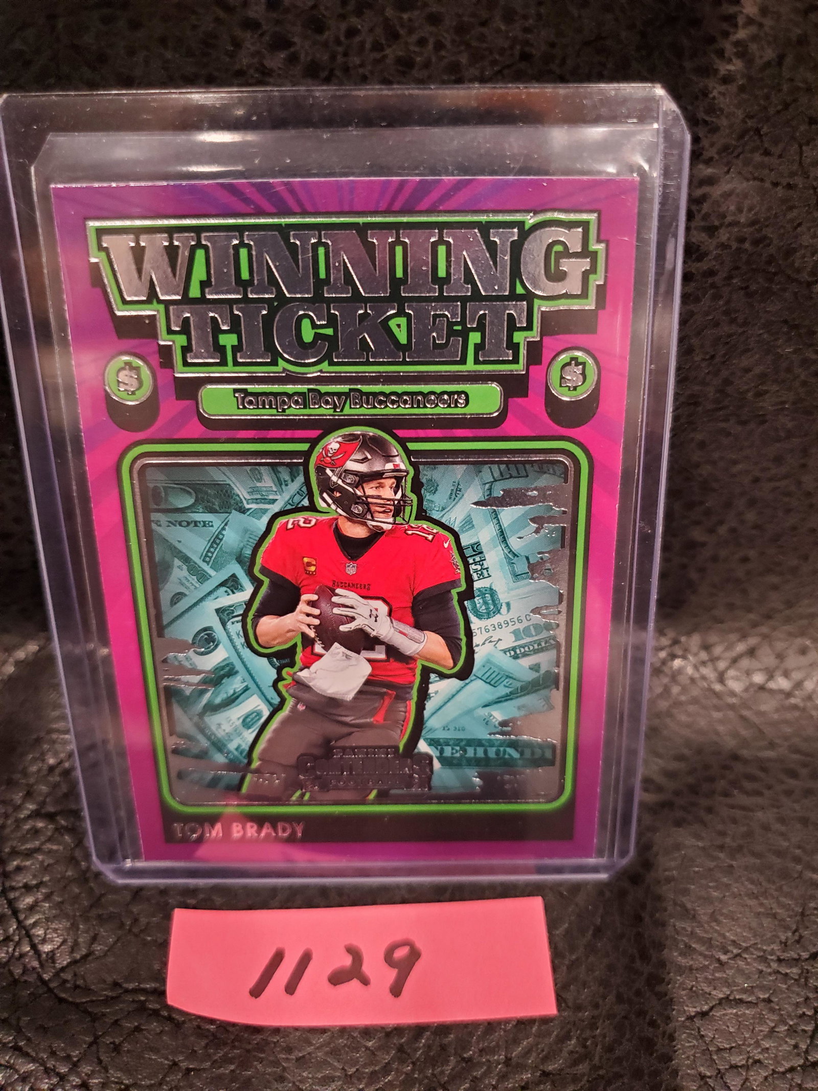 Tom Brady 2021 Contenders Winning Ticket Base Tampa Bay Buccaneers #WT-TBR (1 of 2)
