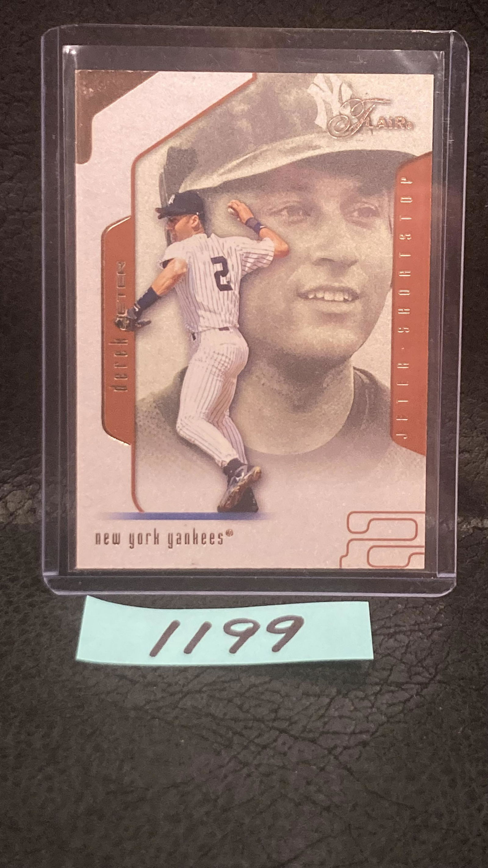 Derek Jeter 1992 Fleer Flair New York Yankees #2 (1 of 2)